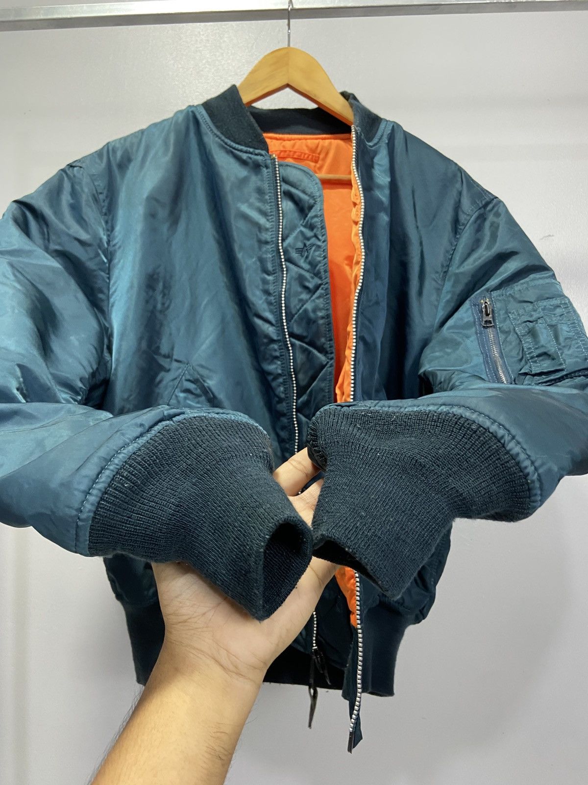 Alpha Industries Alpha Industries MA 1 bomber jacket Size US L / EU 52-54 / 3 - 4 Thumbnail