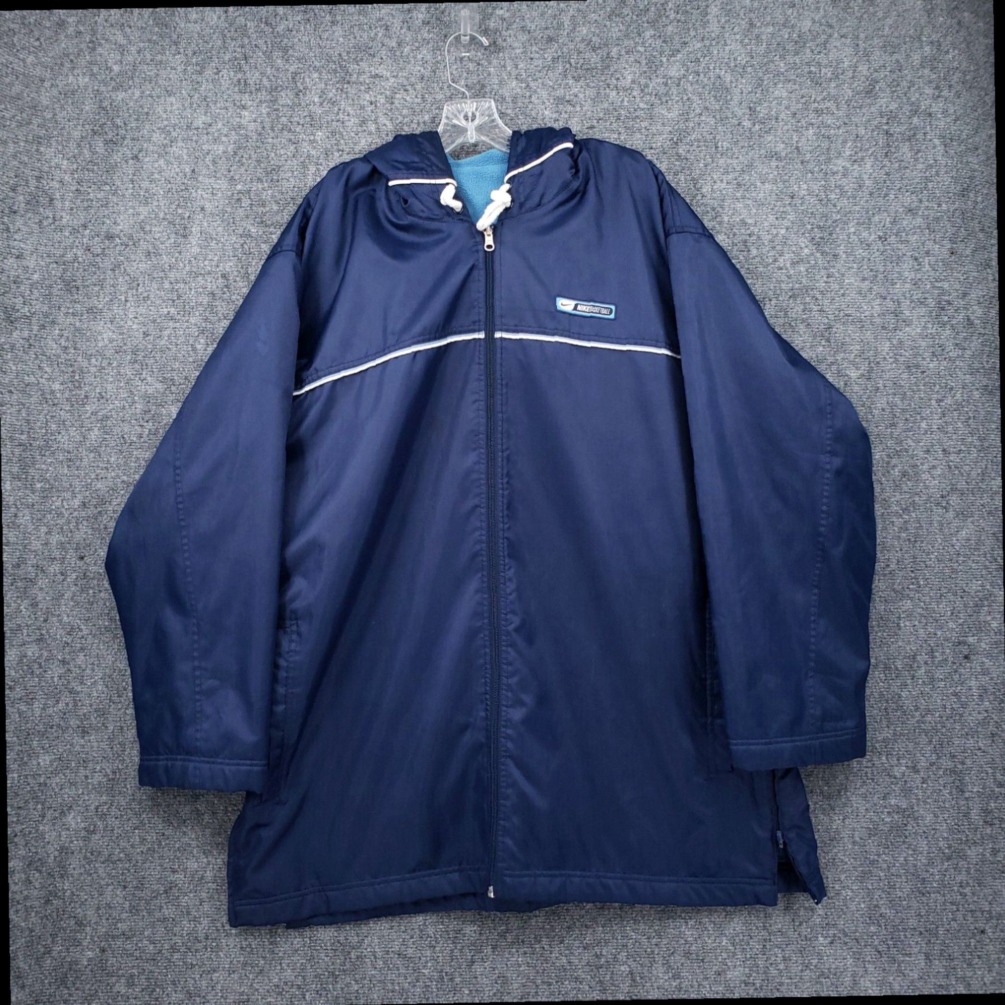 Nike vintage shops fleece jackets for men (reversible)