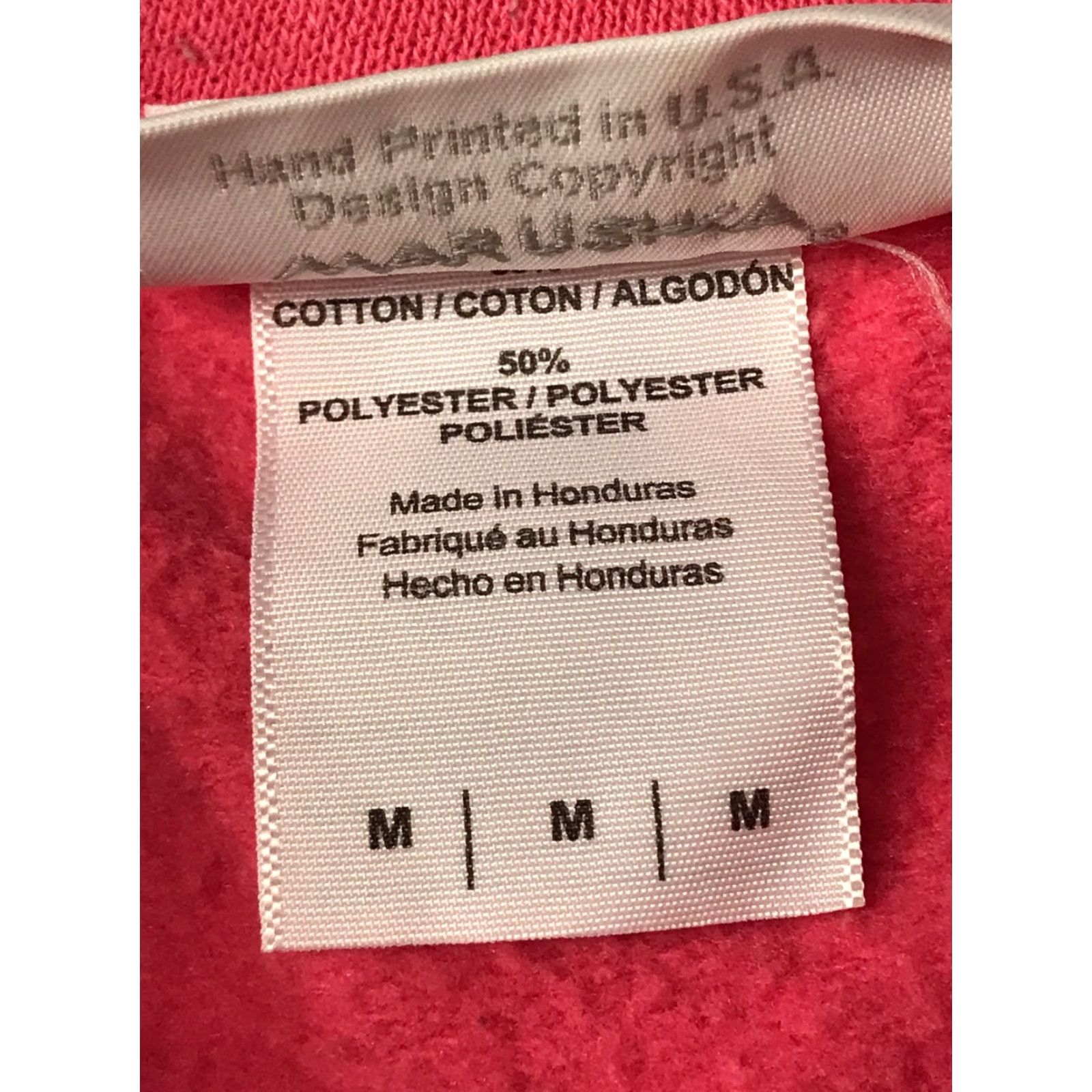 Pinko Marushka Sweatshirt Unisex Adults M PINK Michigan FISH Print Crew Neck Cotton Polyester Size US M / EU 48-50 / 2 - 3 Thumbnail