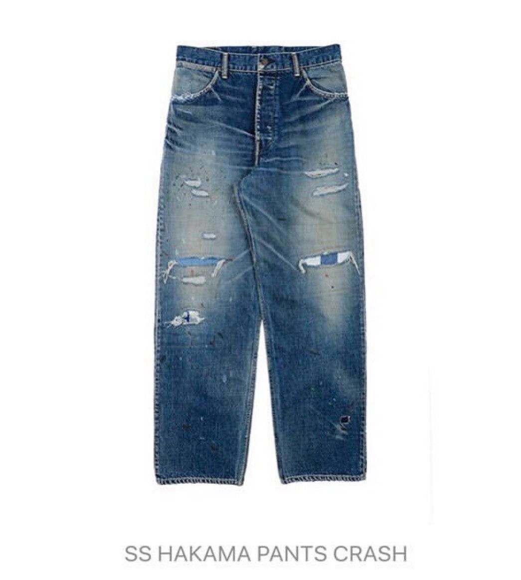 Visvim Visvim 19ss Hakama Crash Jeans Size US 26 / EU 42 - 1 Thumbnail