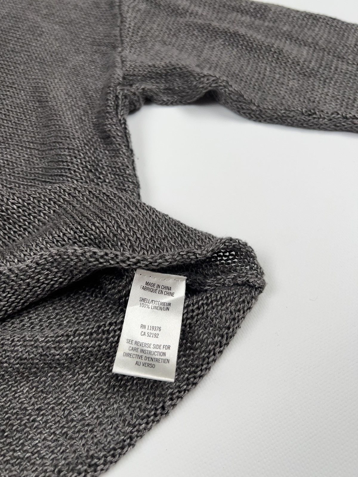 Helmut Lang Helmut Lang Vintage Linen Mesh Sweater Top Metallic Size S / US 4 / IT 40 - 10 Thumbnail