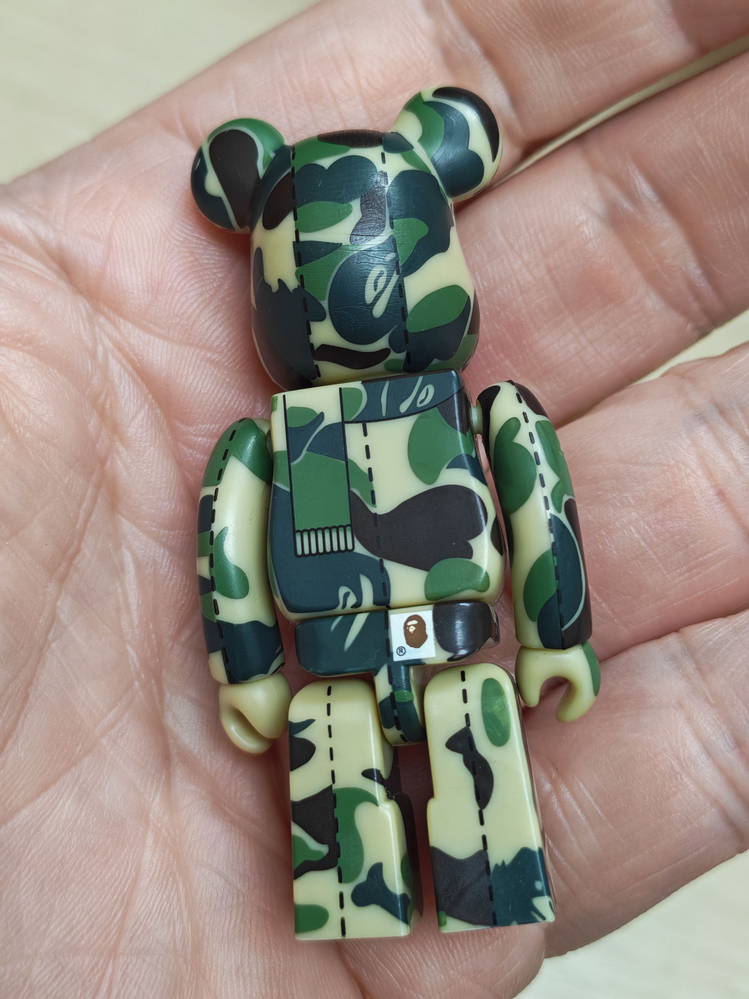 Bape Be@rbrick BearBrick X Bape Green Camo Medicom Size ONE SIZE - 4 Thumbnail