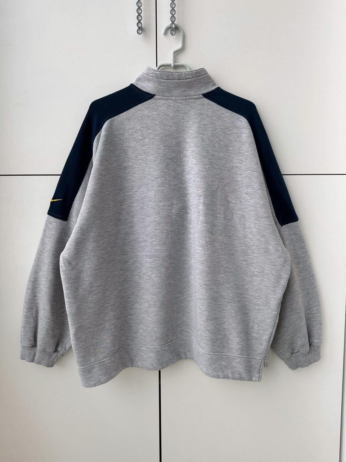 Nike Vintage 90’s Nike Y2k 1/2 Zip Sweatshirt Streetwear Size US M / EU 48-50 / 2 - 11 Thumbnail