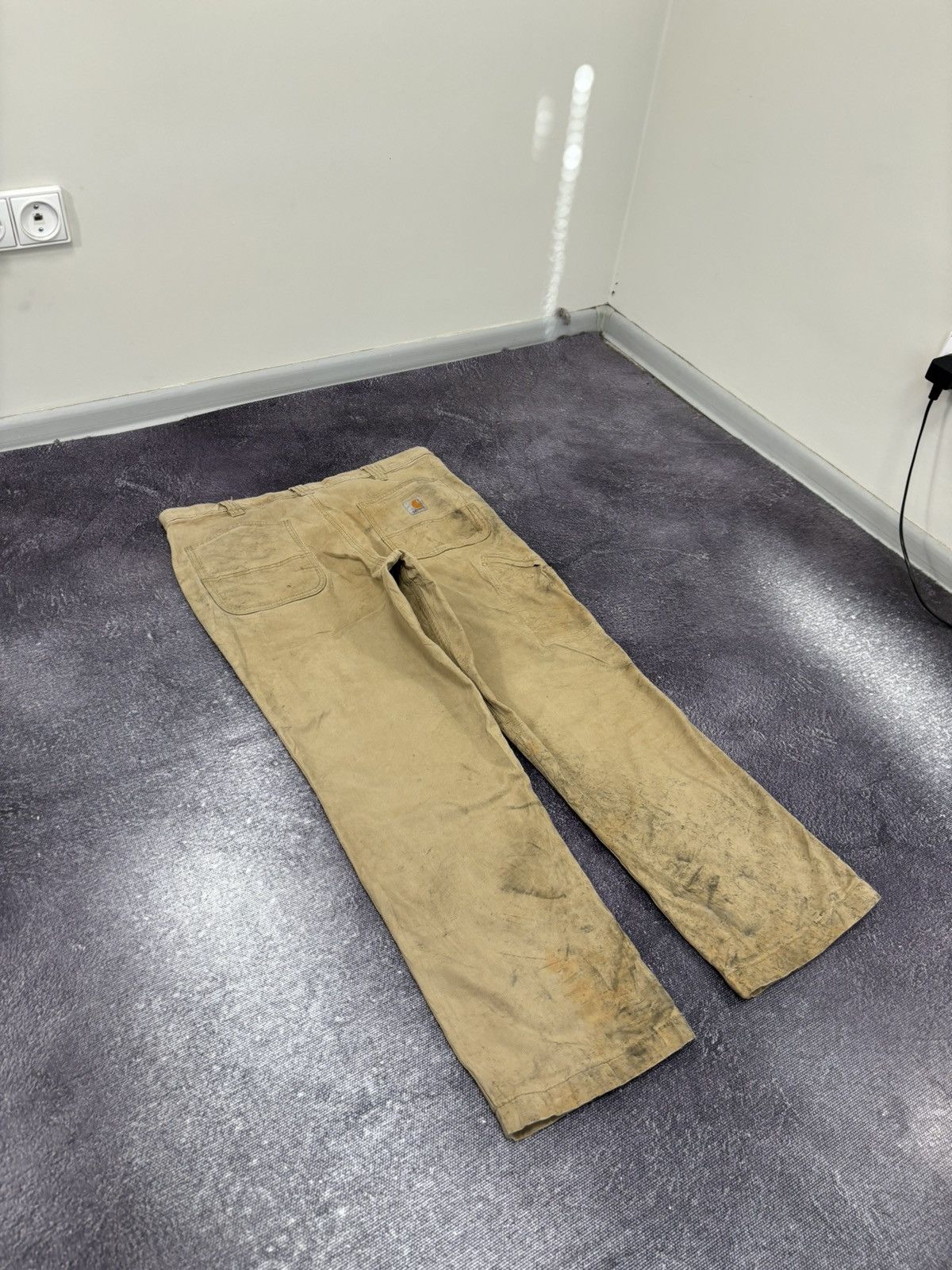 Carhartt Vintage Carhartt Distressed Work Hype Baggy Pants Size US 38 / EU 54 - 3 Thumbnail