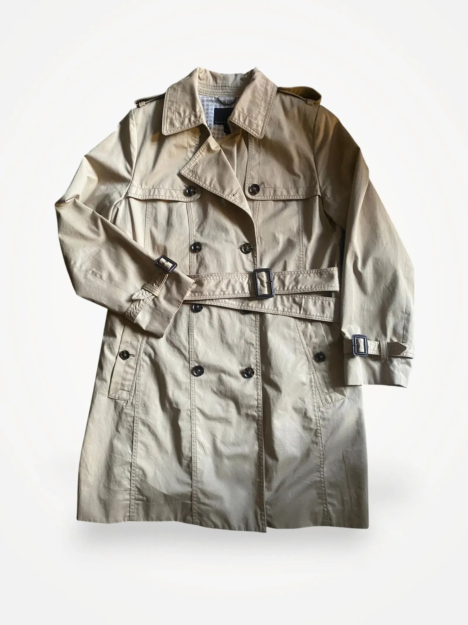 Banana Republic Banana Republic Trenchcoat Size L / US 10 / IT 46 - 1 Thumbnail
