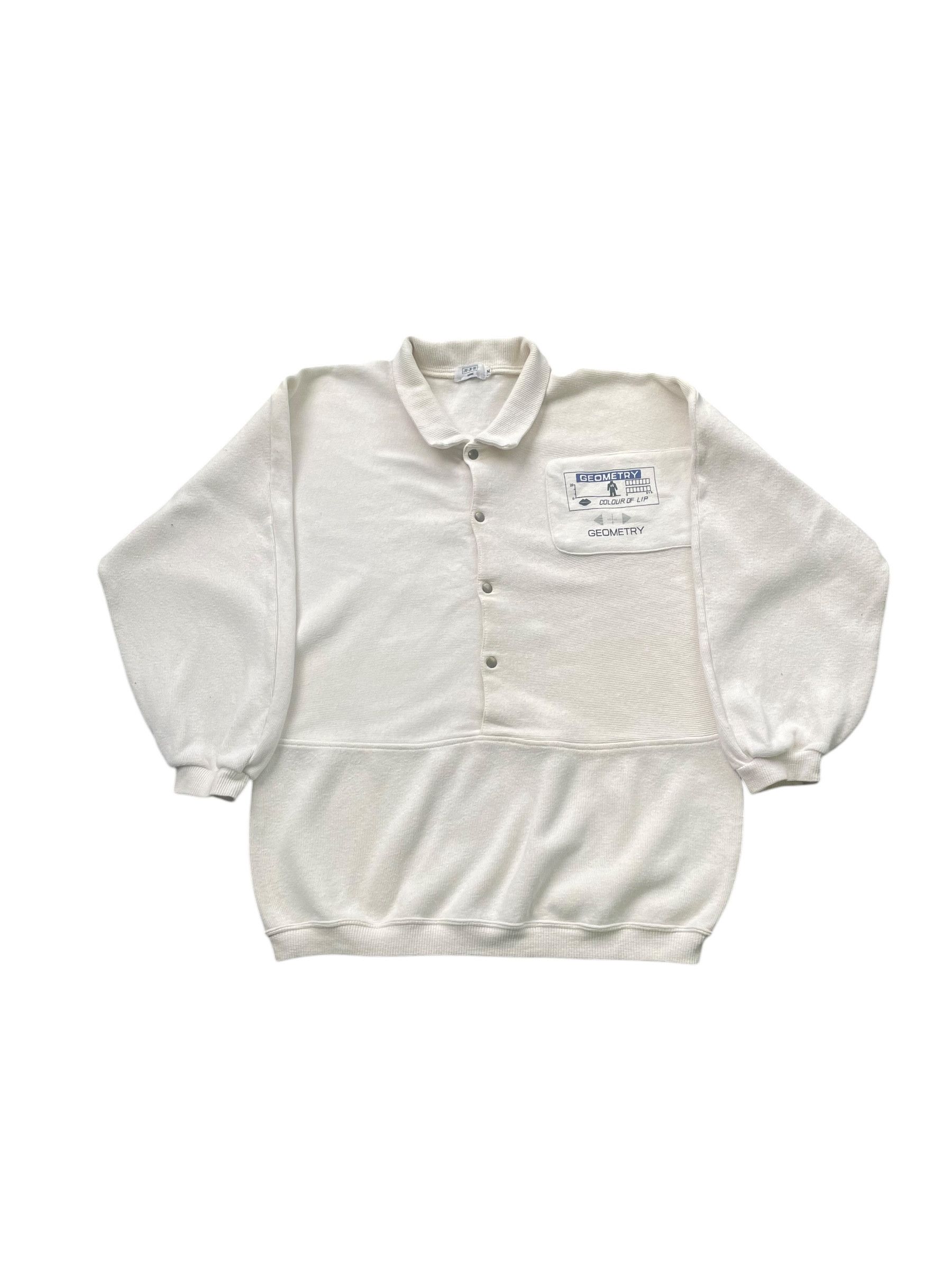 Japanese Brand Vintage Ju Ju Be Homme Geometry Crewneck Size US M / EU 48-50 / 2 - 1 Thumbnail