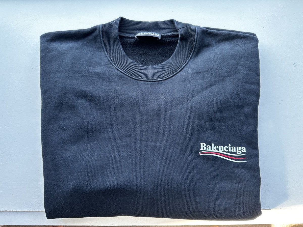 Balenciaga Balenciaga Campaign Crewneck Size US L / EU 52-54 / 3 - 2 Thumbnail