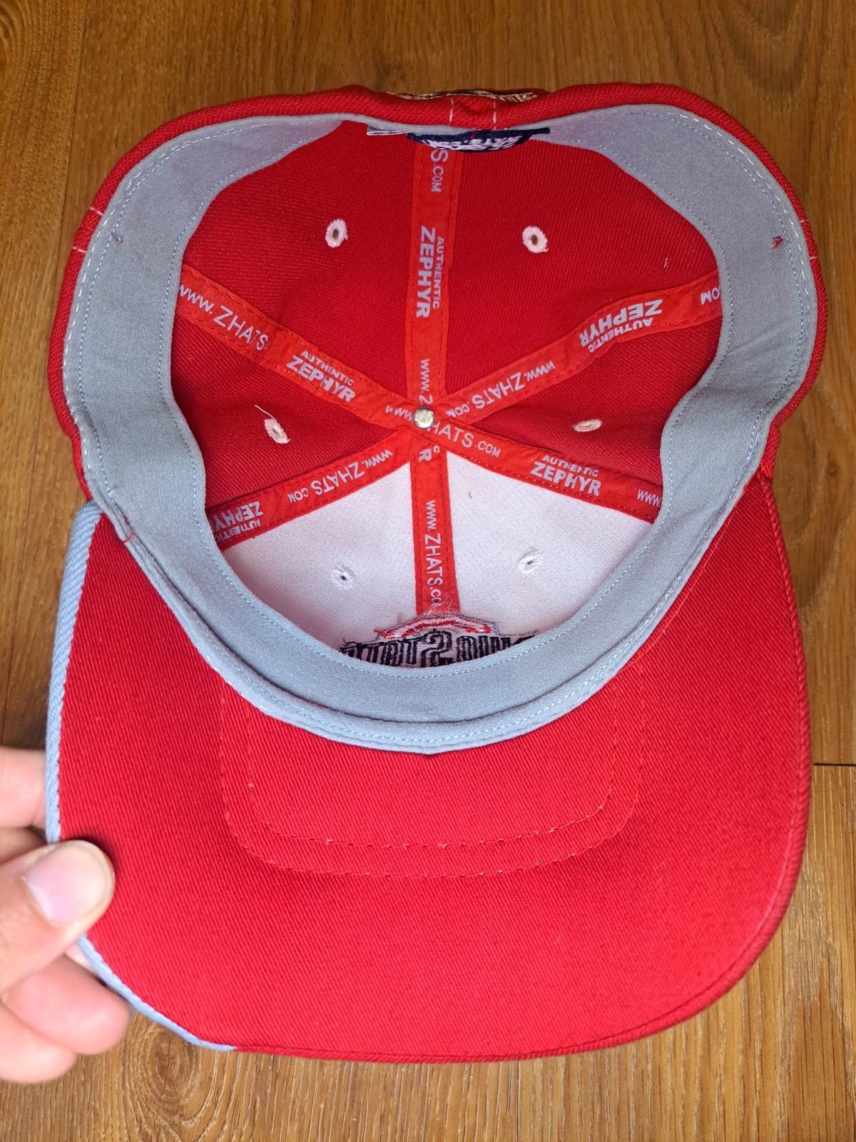 Zephyr Ohio State Zephyr Fit Adjustable Baseball Cap Hat M/L Red Size ONE SIZE - 5 Thumbnail