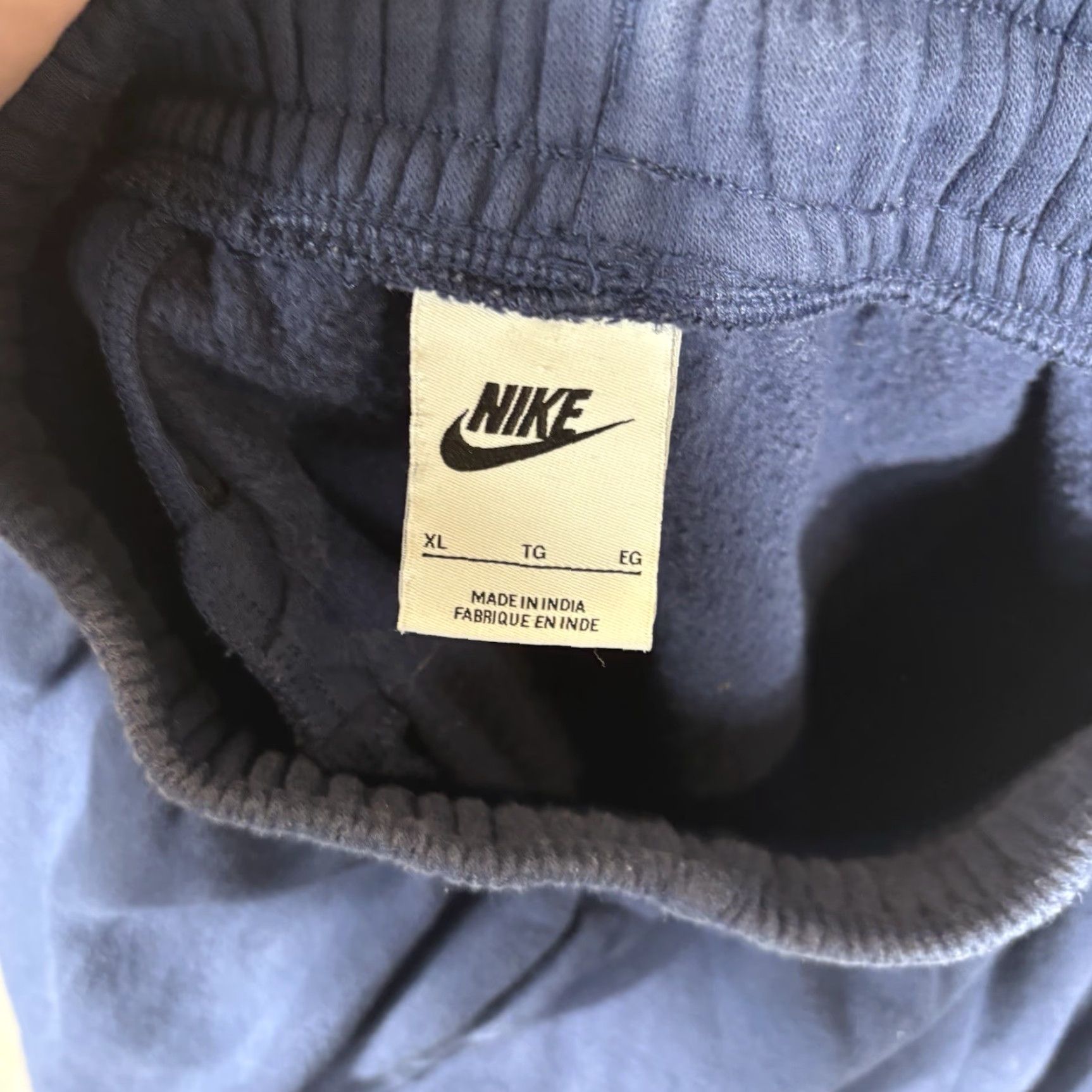 Nike Nike Men's Sportswear Club Fleece Shorts XL Standard Fit Navy DQ4659-410 Size US 36 / EU 52 - 5 Thumbnail