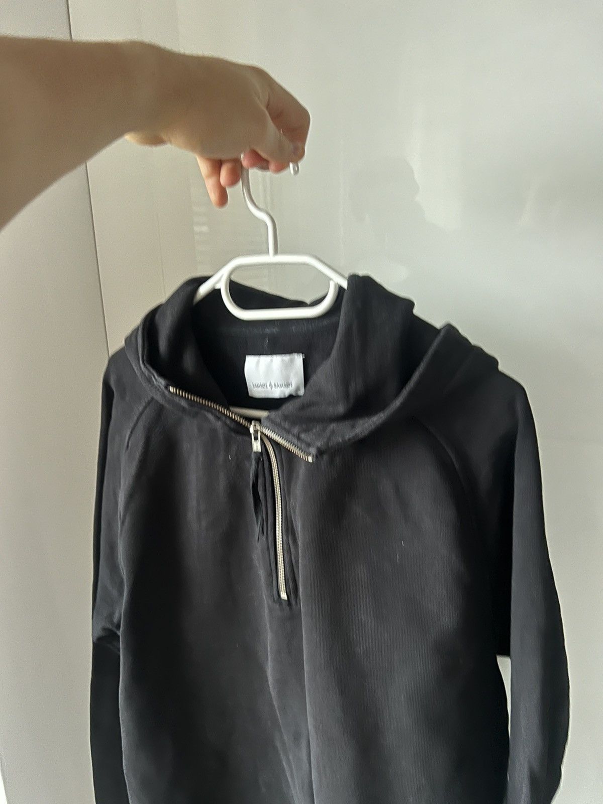 Samsoe Samsoe Samsoe Samsoe Avant Garde Men’s Cotton Hozier Zip Hoodie Size US L / EU 52-54 / 3 - 4 Thumbnail