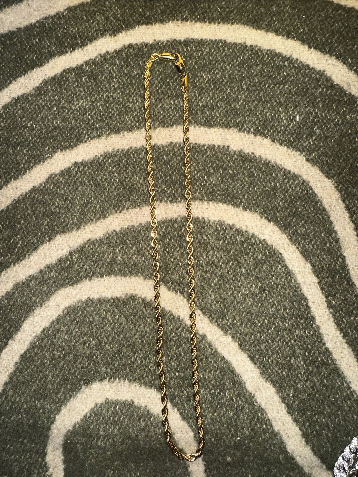 Jewelry Gold rope chain Size 26 - 1 Thumbnail