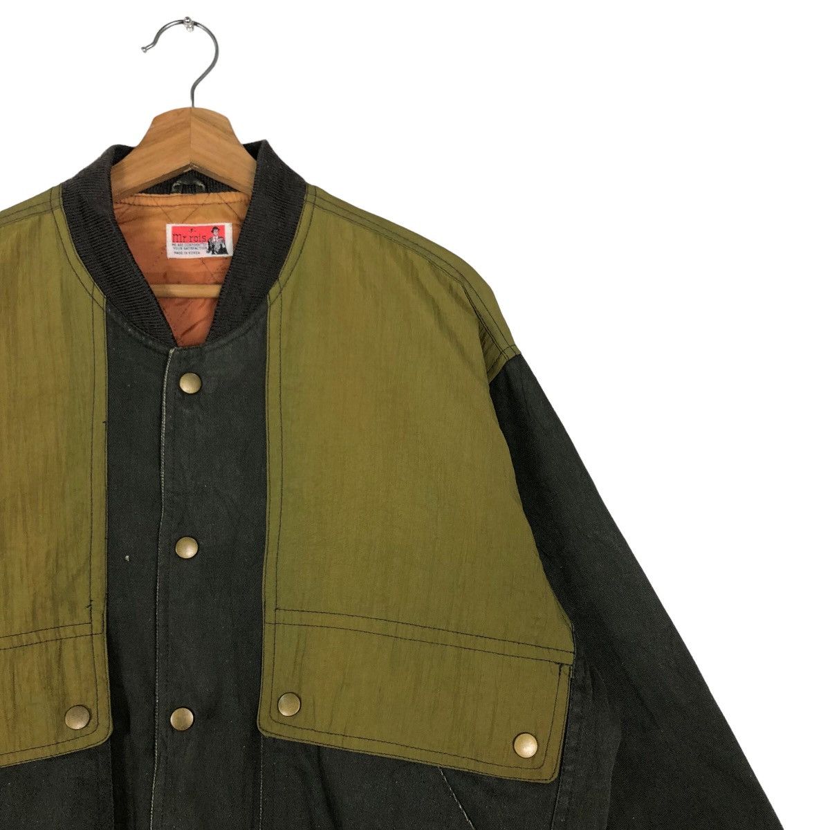 Japanese Brand 🔥90’s Vintage Bomber Jacket Mr.Rois Japan Issey Miyake Size US M / EU 48-50 / 2 - 5 Thumbnail