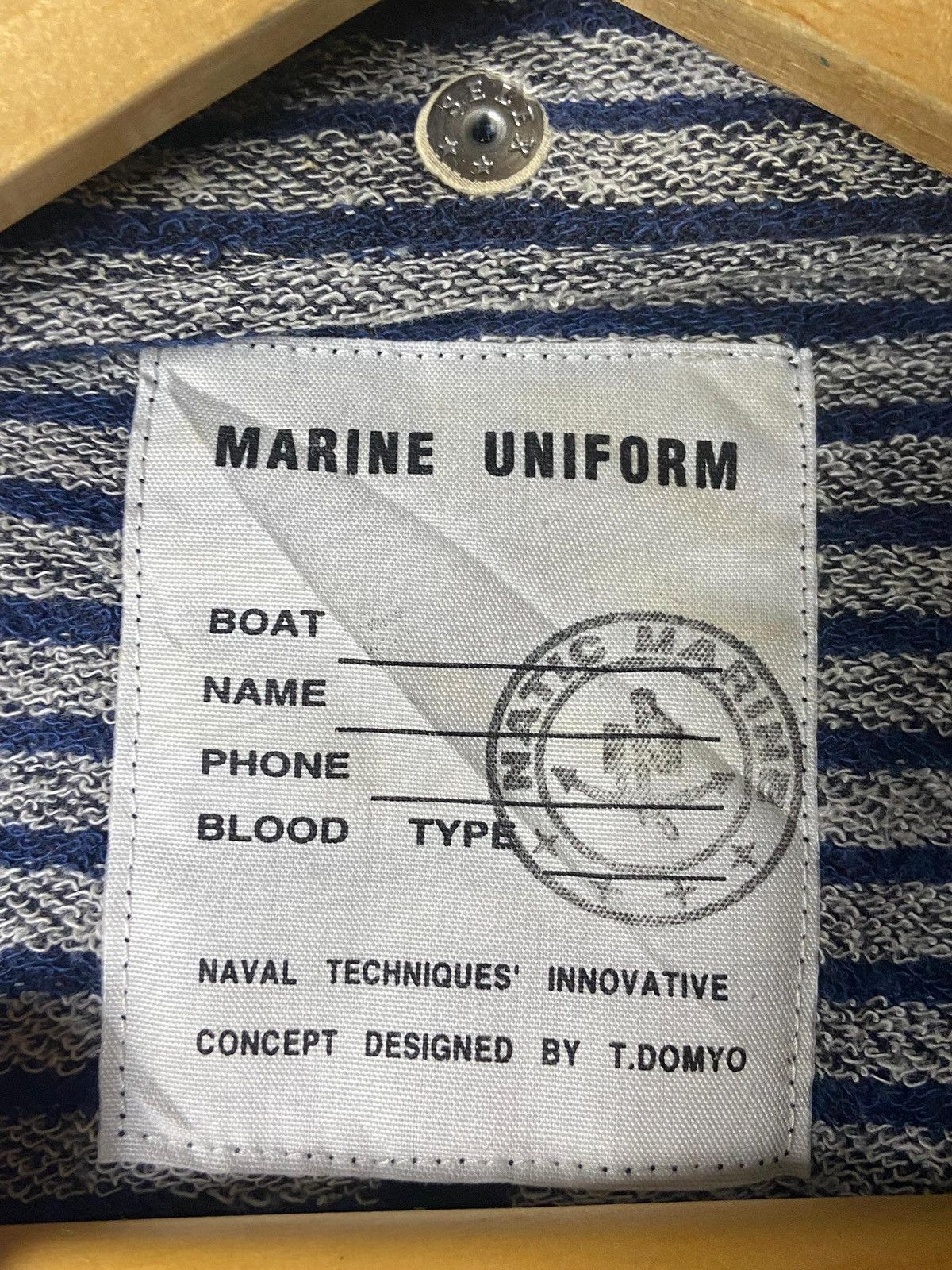 NATIC MARINE Uniform Zipped Jacket (127)