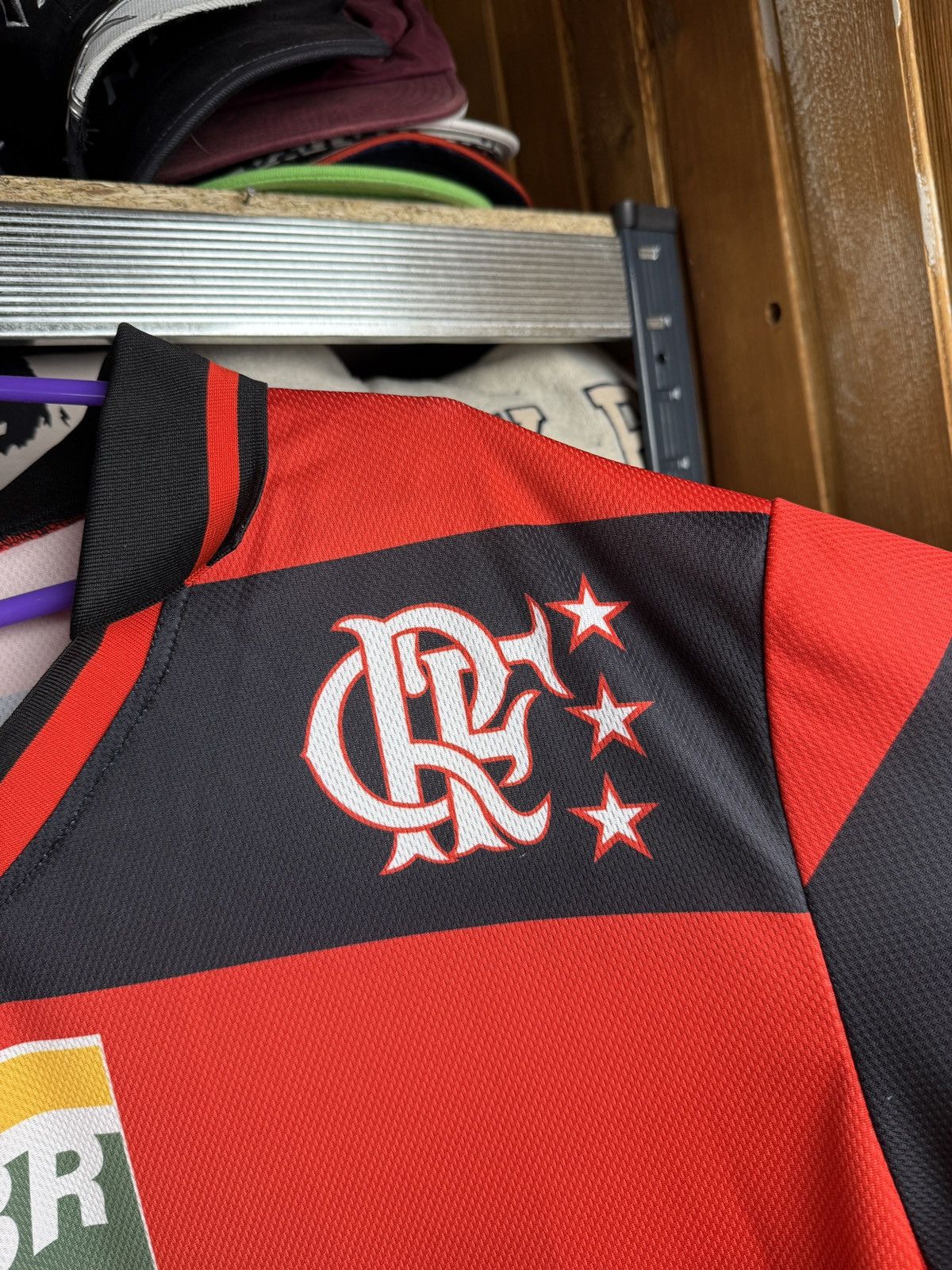 Hypebeast Travis Scott Style Vintage 1999 Flamengo Home Jersey Size US L / EU 52-54 / 3 - 8 Thumbnail