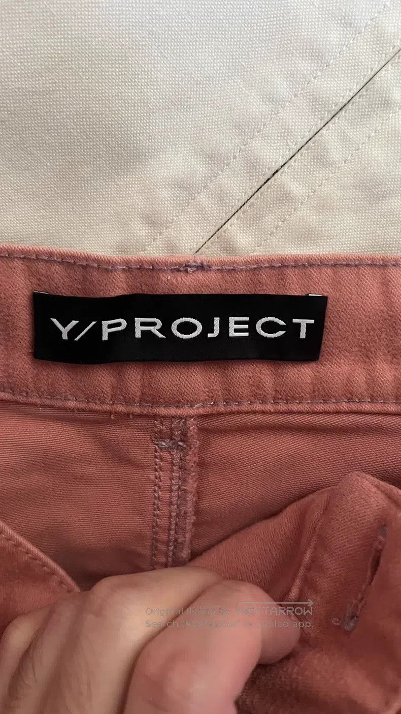 Y/Project Y/PROJECT Size S Pink pleated tooling pocket casual pants Size US 28 / EU 44 - 5 Thumbnail