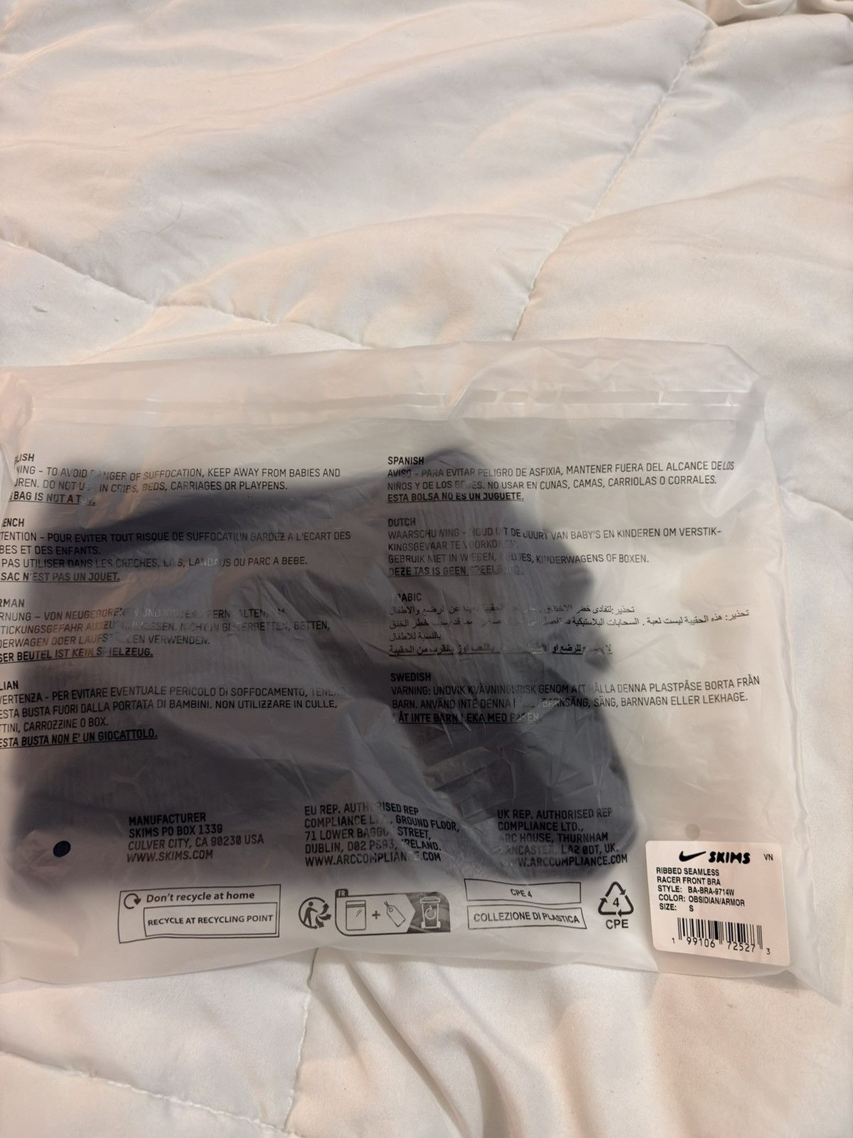 SKIMS Skims Ribbed Seamless bra Size S / US 4 / IT 40 - 2 Thumbnail