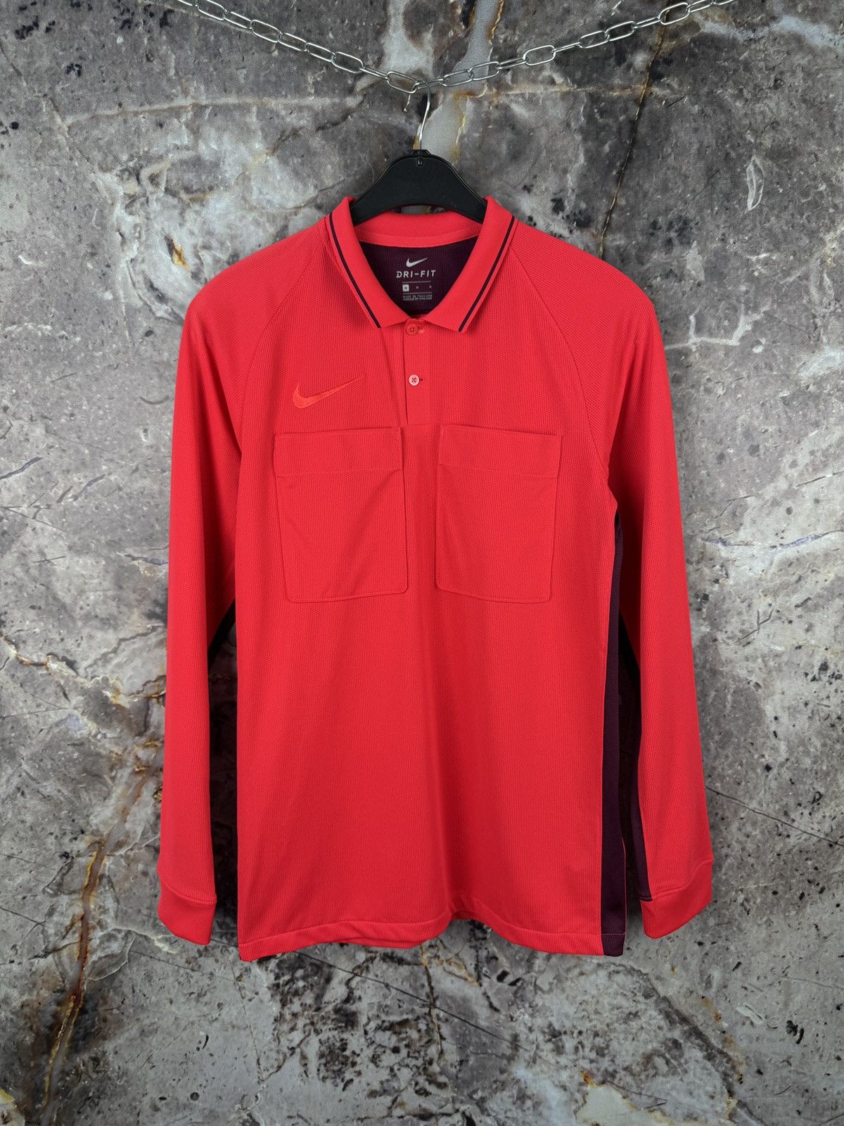 Nike Men’s Nike Shirt Long Sleeve Referees Soccer Size Medium Size US M / EU 48-50 / 2 - 1 Thumbnail