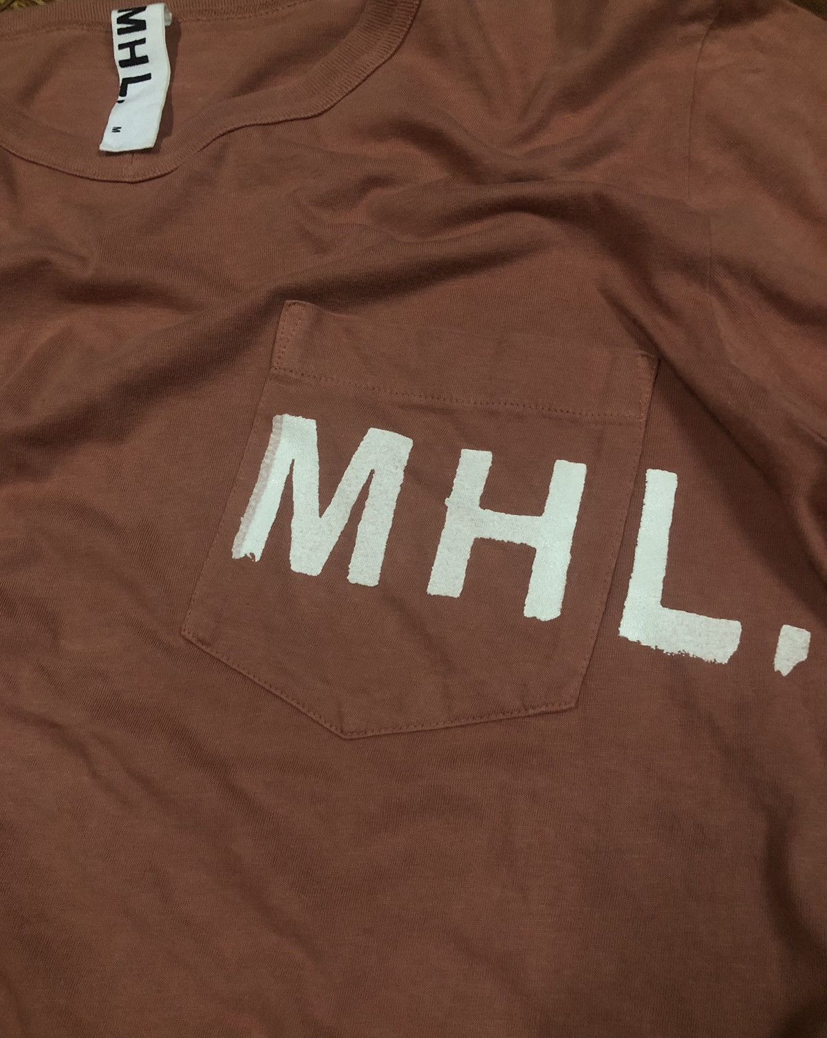 Designer × Margaret Howell × Vintage Vintage Margaret Howell MHL Pocket Tee Shirt Size US M / EU 48-50 / 2 - 12 Thumbnail