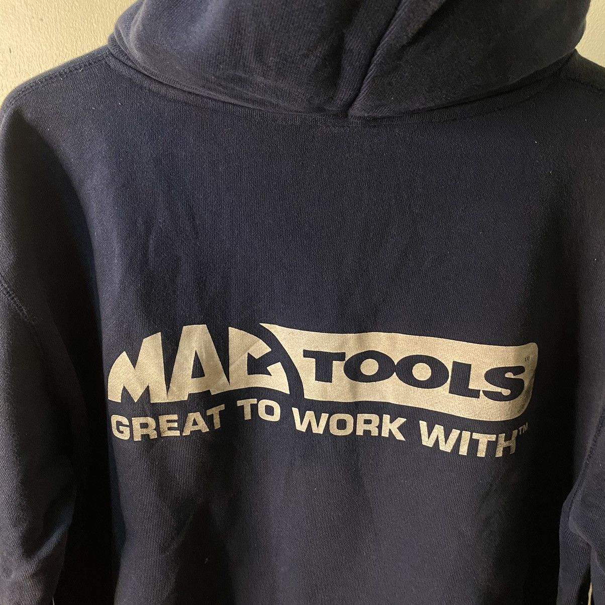 Vintage Vintage 1990s Mac Tools Zip Up Hoodie Size US L / EU 52-54 / 3 - 2 Thumbnail