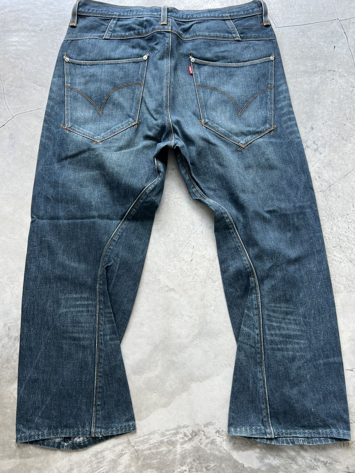 Levi's Levis Engineered Jeans Buckleback Tag W36 Actual 37x27 Size US 36 / EU 52 - 7 Thumbnail