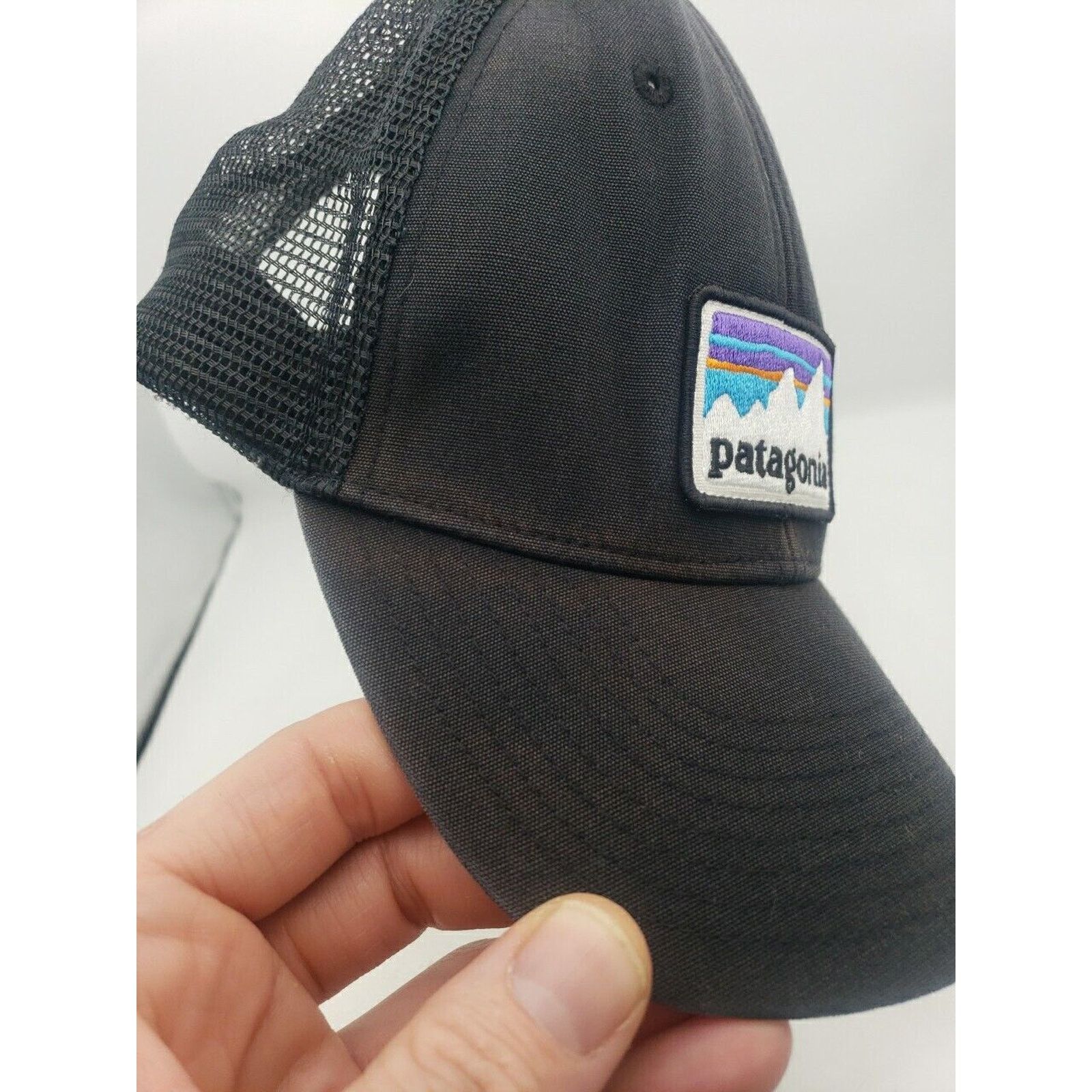Patagonia Patagonia Logo Distressed Trucker Snapback Hat Men Faded Size ONE SIZE - 11 Thumbnail