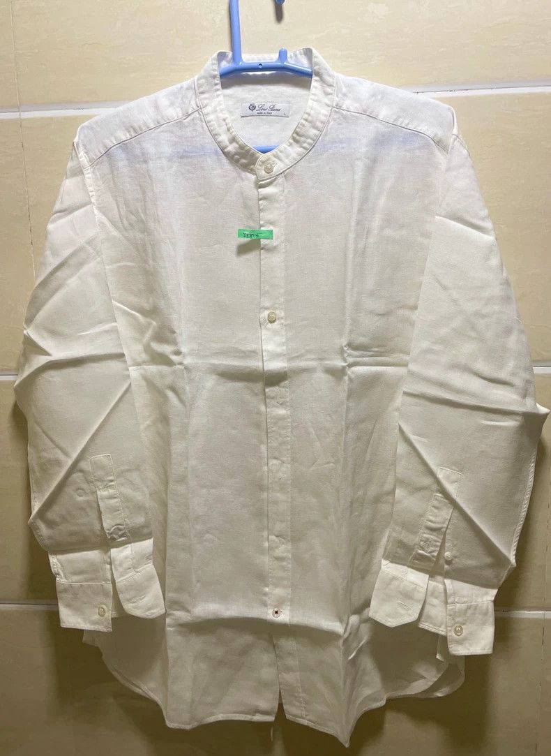 Loro Piana LORO PIANA A linen shirt Size L / US 10 / IT 46 - 1 Thumbnail