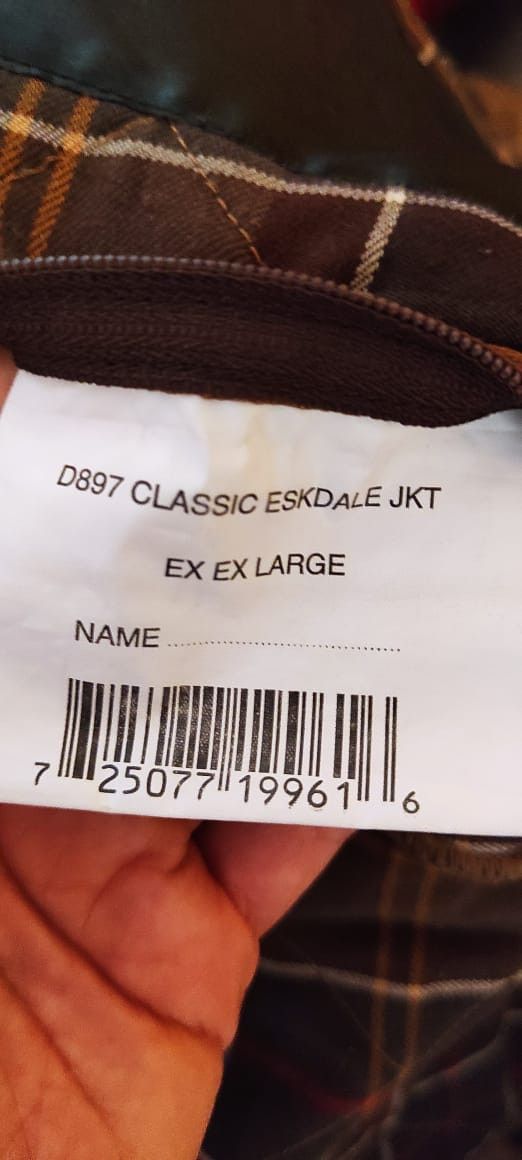 Barbour Barbour Quilted Eskdale Light Jacket Corduroy Collar Size US XXL / EU 58 / 5 - 4 Thumbnail