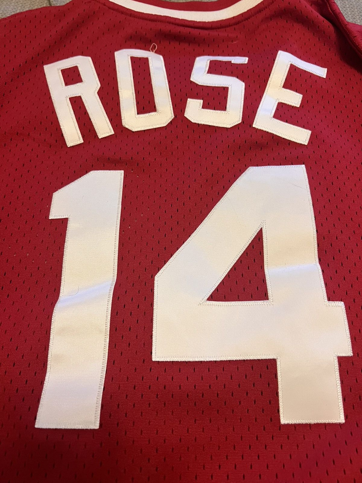 Mitchell & Ness Pete Rose Cincinnati Reds Jersey Size US L / EU 52-54 / 3 - 3 Thumbnail