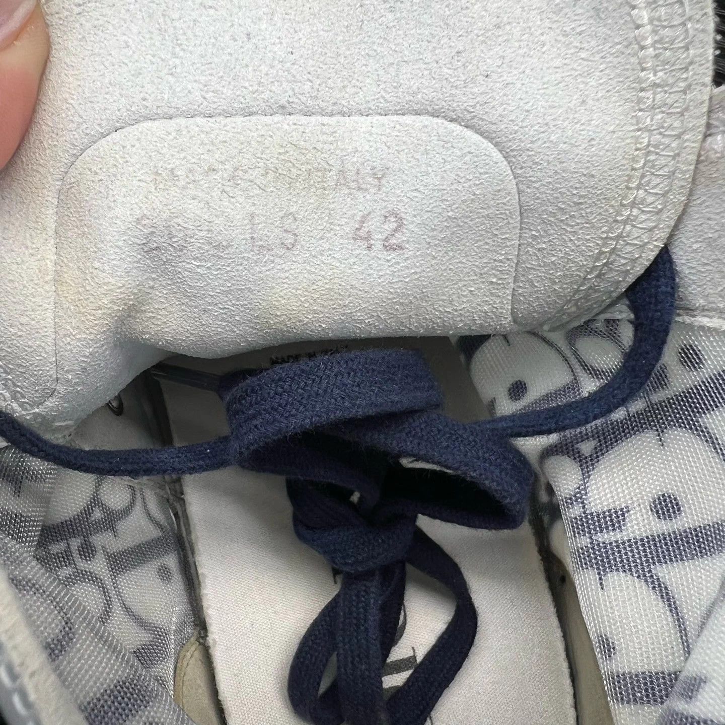 Dior Dior B23 Blue All Over Print Sneakers 42 Size US 9 / EU 42 - 7 Thumbnail
