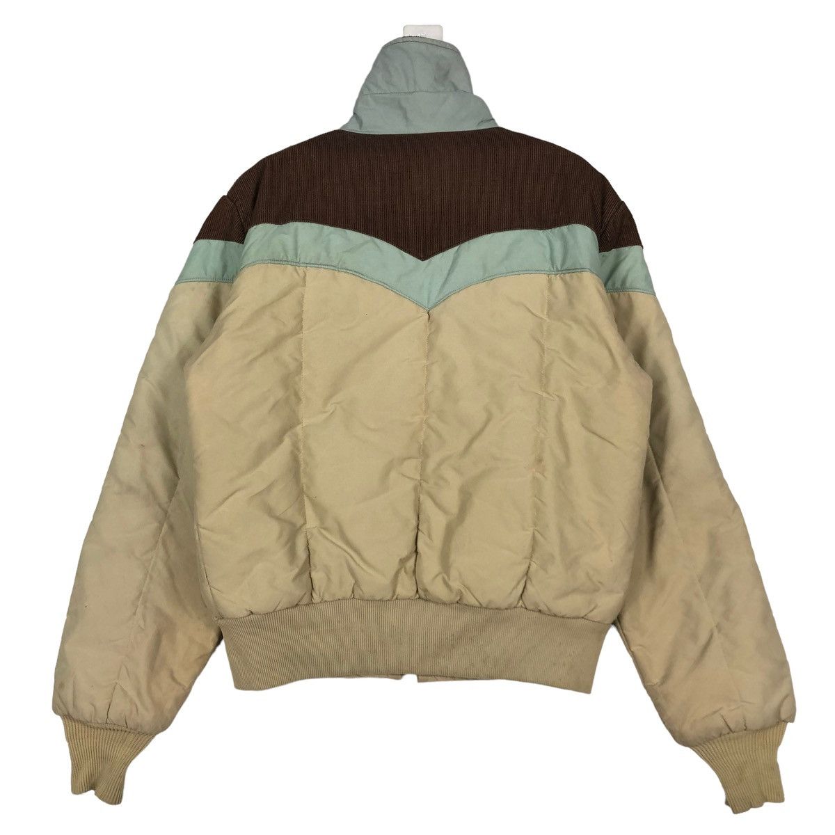 Levi's 🔥VINTAGE BIKER LEVI’S USA PUFFER DOWN JACKET MULTI COLOUR Size US M / EU 48-50 / 2 - 8 Thumbnail