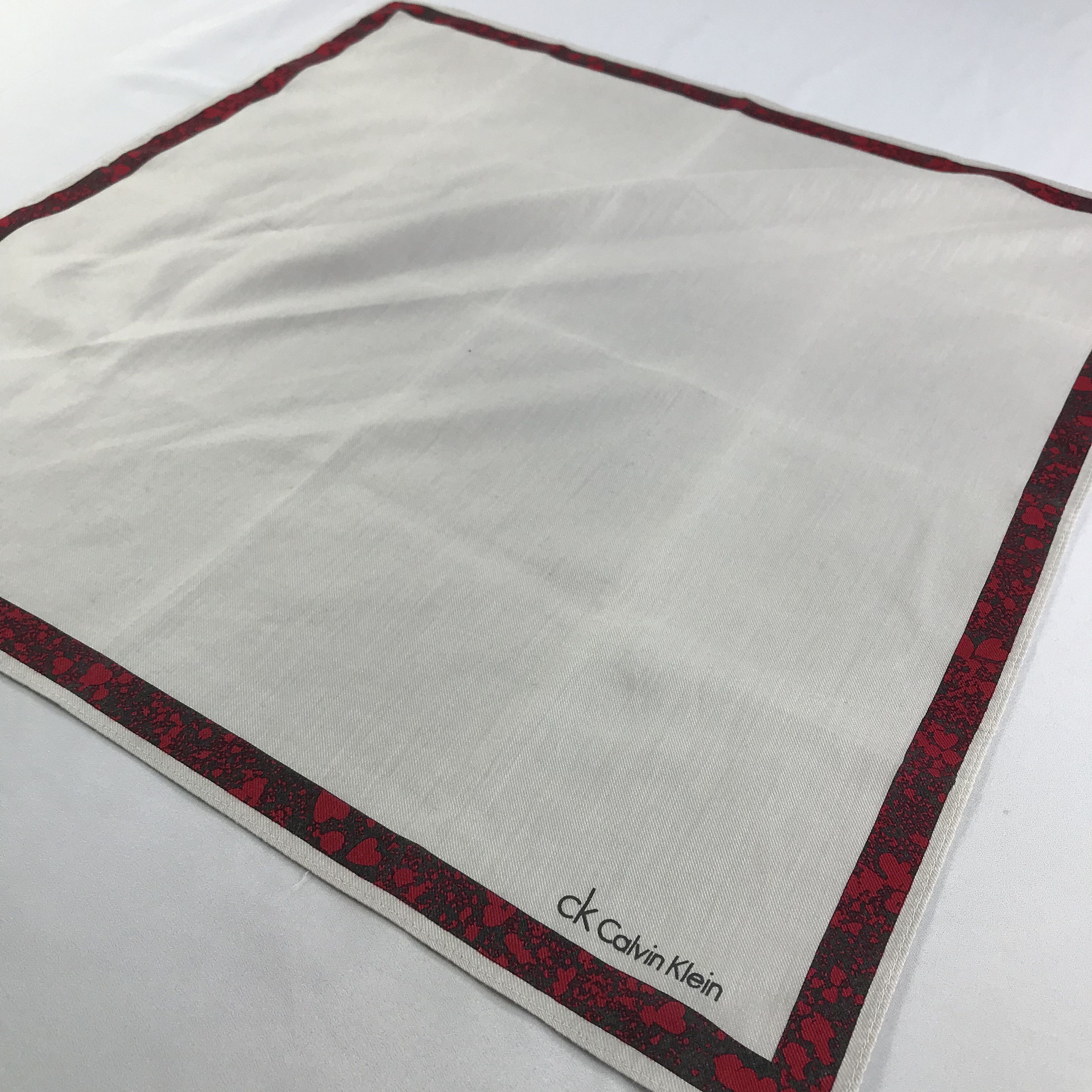 Calvin Klein × Vintage Calvin Klein Bandana / Handkerchief / Neckerchief - S2623 Size ONE SIZE - 2 Thumbnail