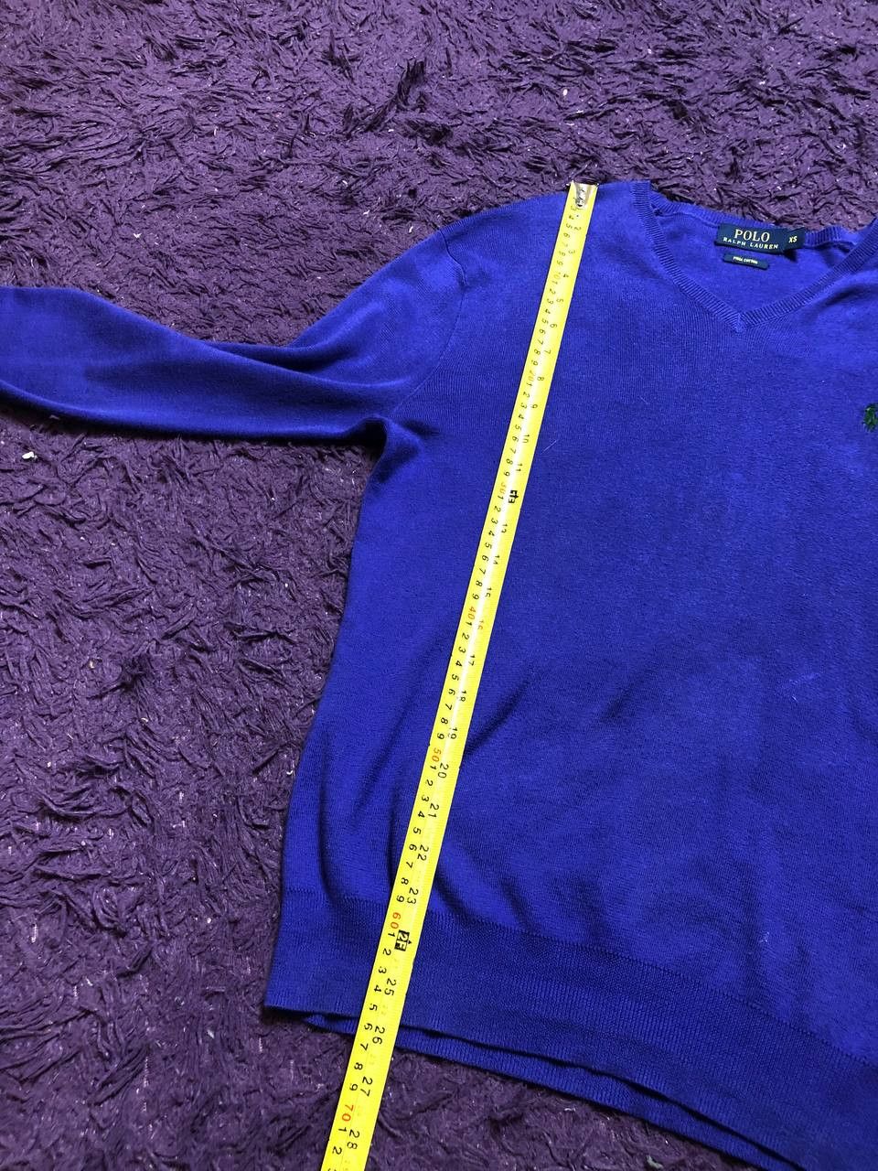 Polo Ralph Lauren Polo Ralph Lauren men's v-neck cotton sweater Size US XS / EU 42 / 0 - 6 Thumbnail