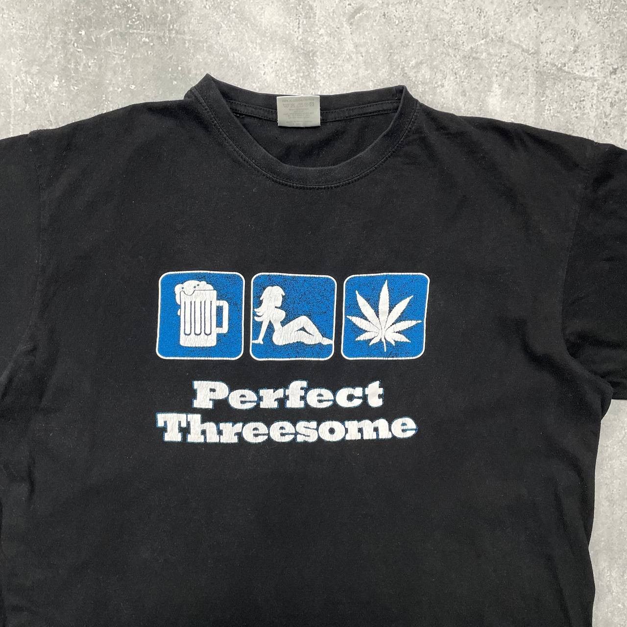Vintage Vintage 2000s Perfect Threesome Weed, Girl, Beer T Shirt M/L Size US M / EU 48-50 / 2 - 2 Thumbnail