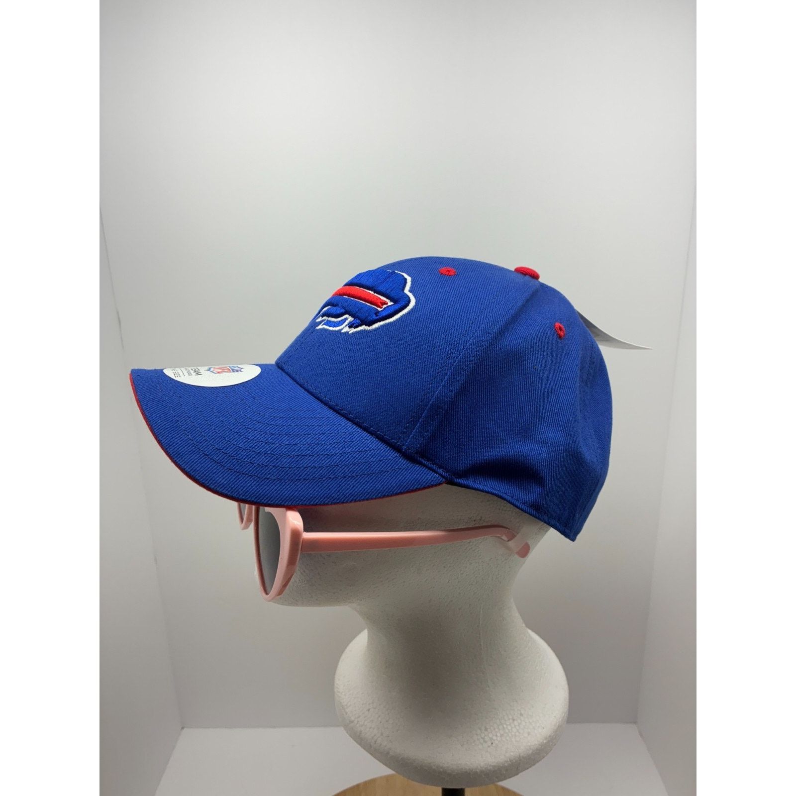 NFL Buffalo Bills NFL Team Apparel Blue Adjustable Strapback Size ONE SIZE - 3 Thumbnail