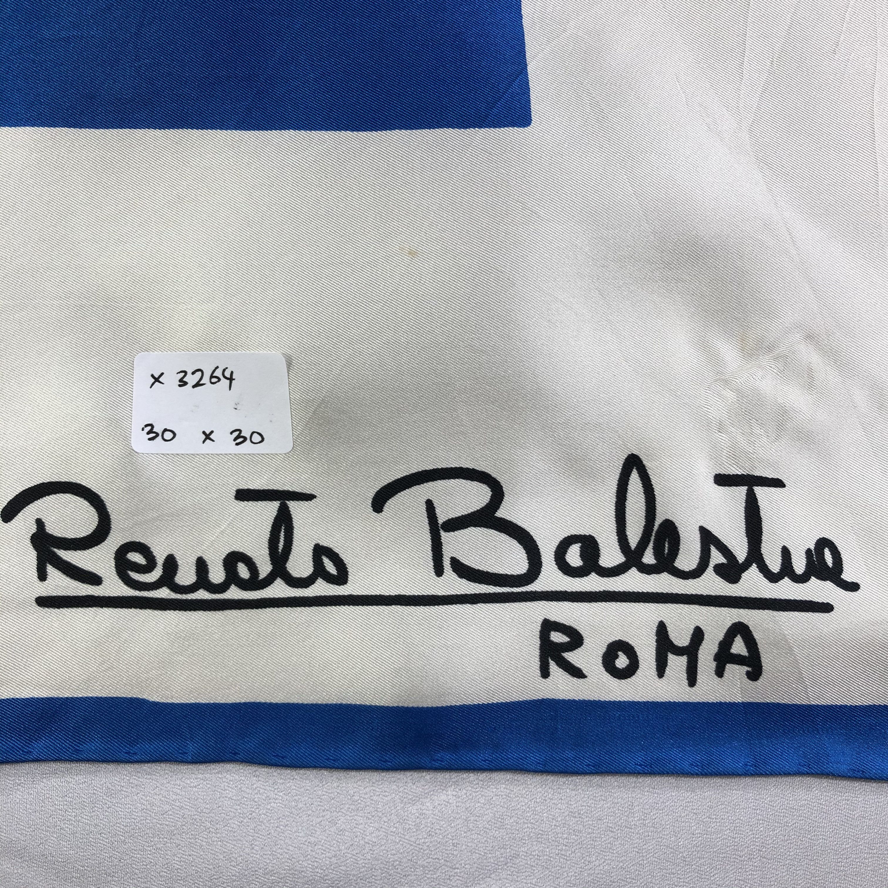 Vintage Vintage Renato Balestra Roma Silk Scarf Size ONE SIZE - 6 Thumbnail
