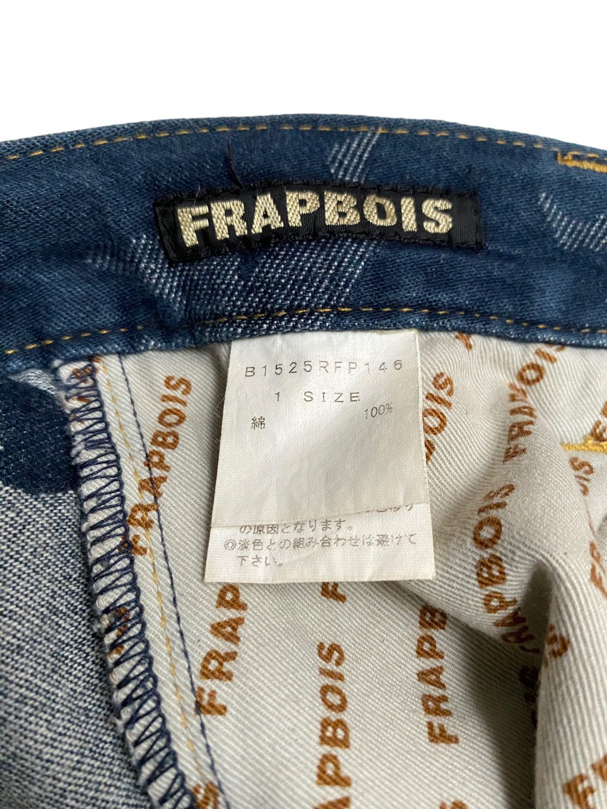 Frapbois Vintage Brand Frapbois Drawstring Cropped Pants 2000s Size US 32 / EU 48 - 4 Thumbnail