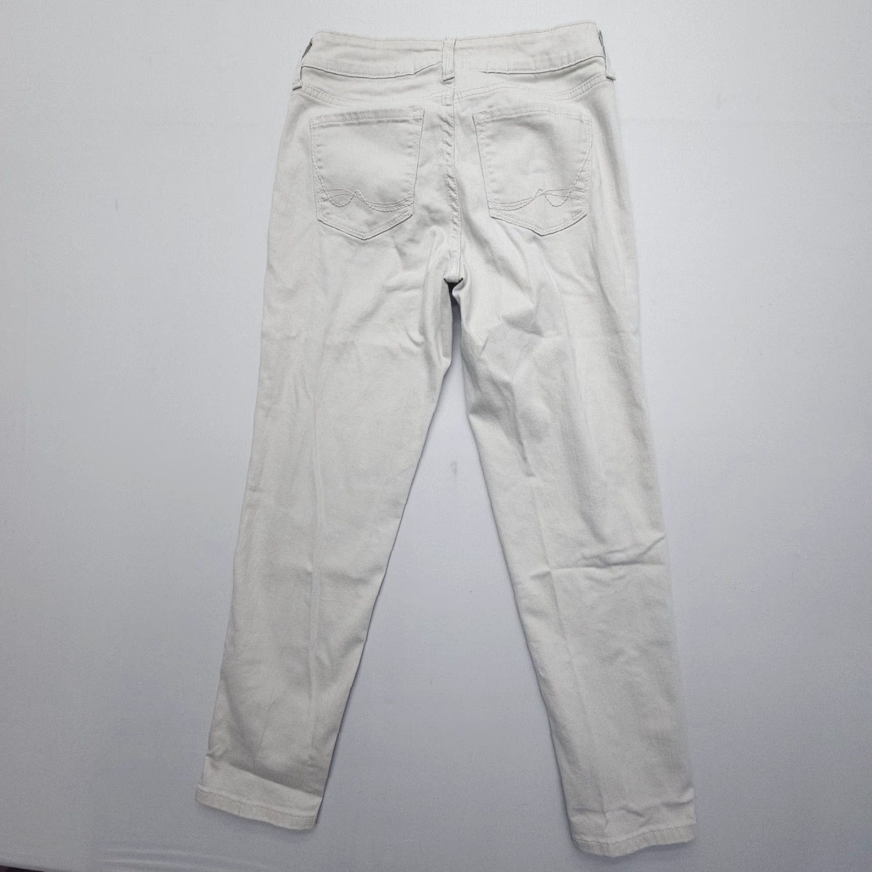 NYDJ VINTAGE NYDJ Ankle Skinny Jeans Womens Size 2 Grey Lift Tuck Stretch Mid Rise Crop Size 26" / US 2 / IT 38 - 2 Thumbnail