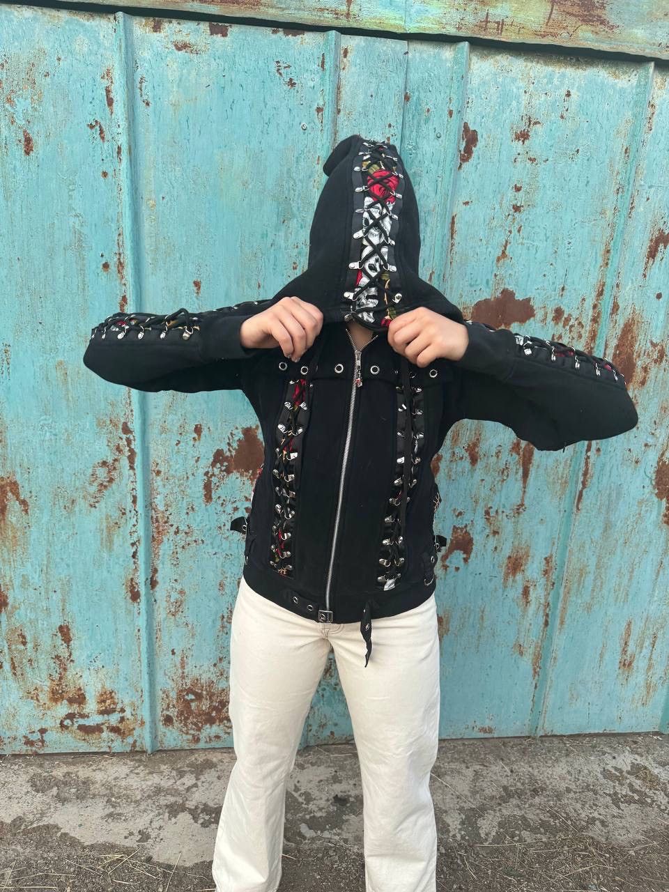 Vintage Vintage Y2K Dancing Day Elf Avantgarde Opium Hoodie owns Size US L / EU 52-54 / 3 - 2 Thumbnail