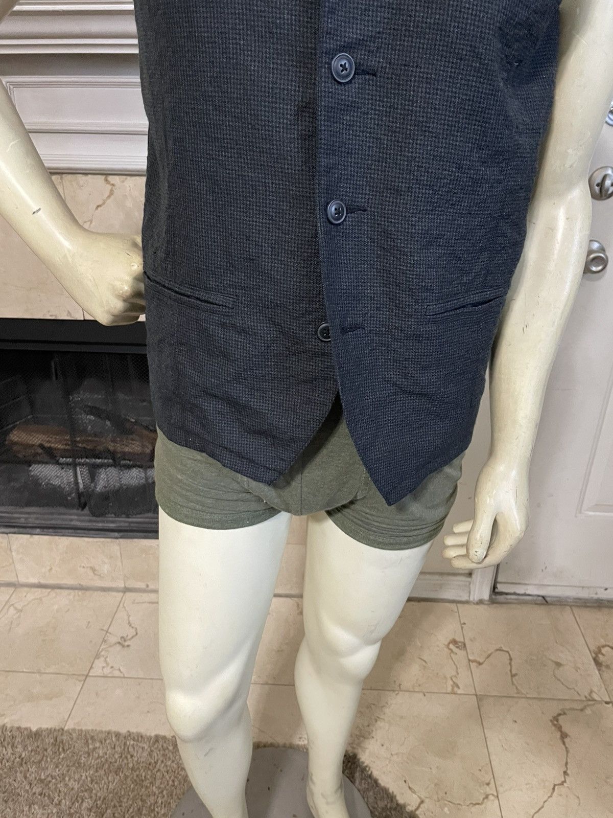 Standard Cloth Mini Houndstooth Waistcoat (Vest) Size US M / EU 48-50 / 2 - 3 Thumbnail