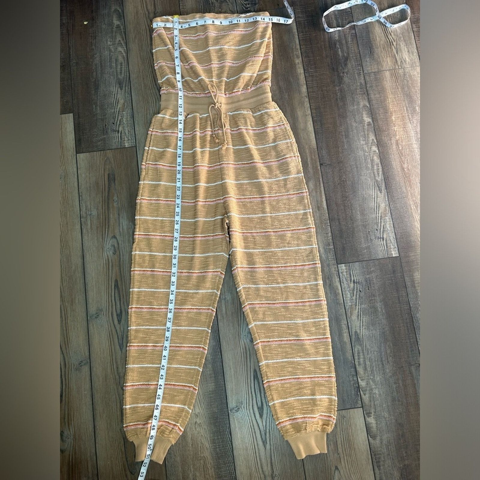 Other L Space North Shore Jumpsuit Striped Off The Shoulder NWT M Size 30" / US 8 / IT 44 - 13 Thumbnail