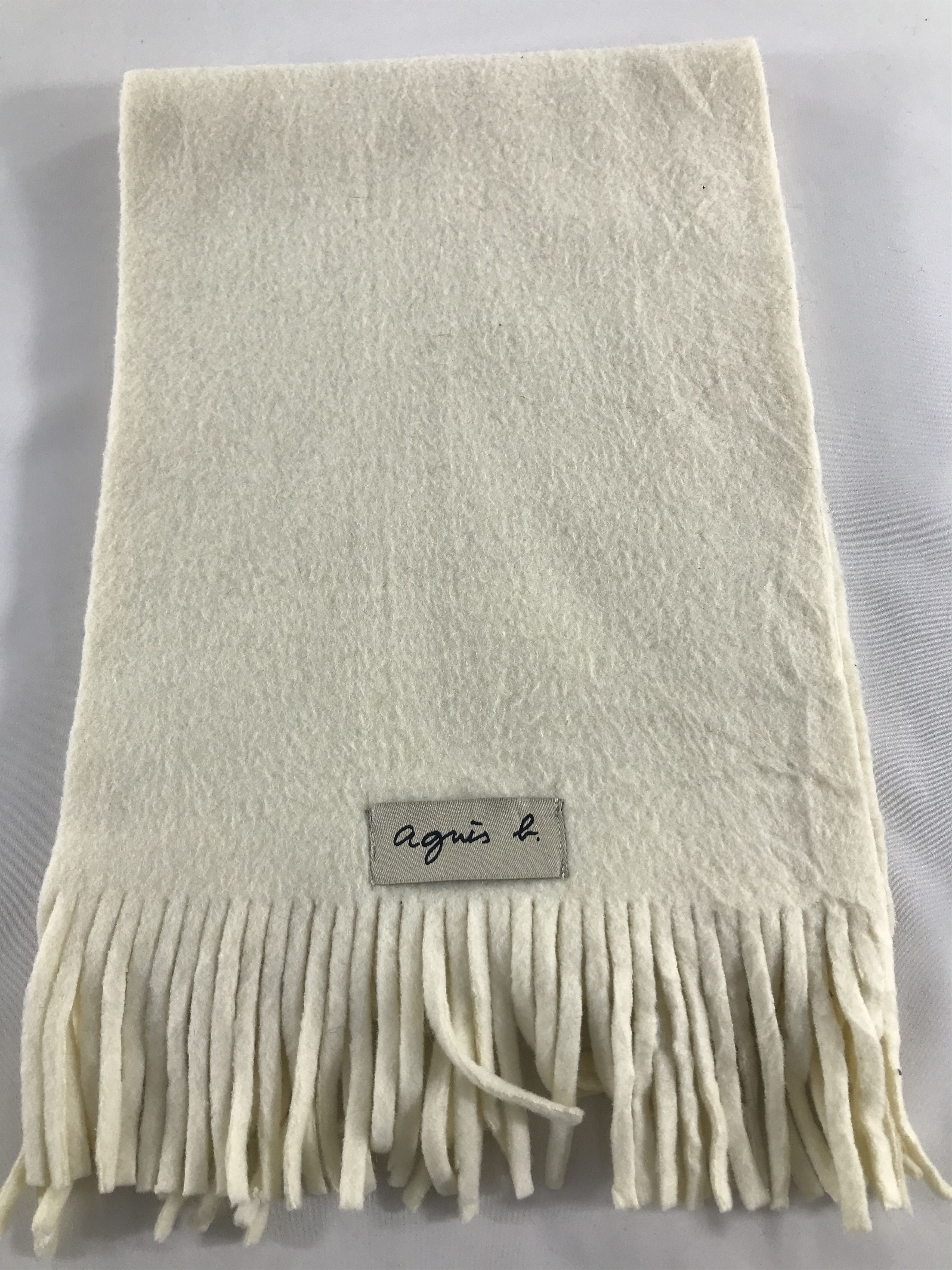 agnes b. Agnes B. Wool Scarf Muffler V444 Size ONE SIZE - 2 Thumbnail