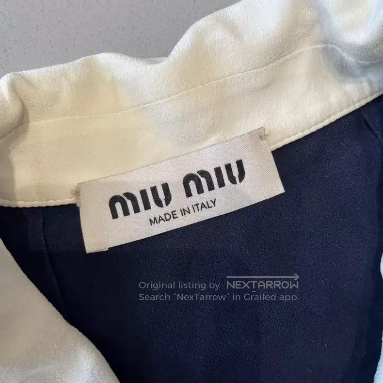 Miu Miu Miu Miu 38 Sleeveless truncated shirt Size M / US 6-8 / IT 42-44 - 2 Thumbnail