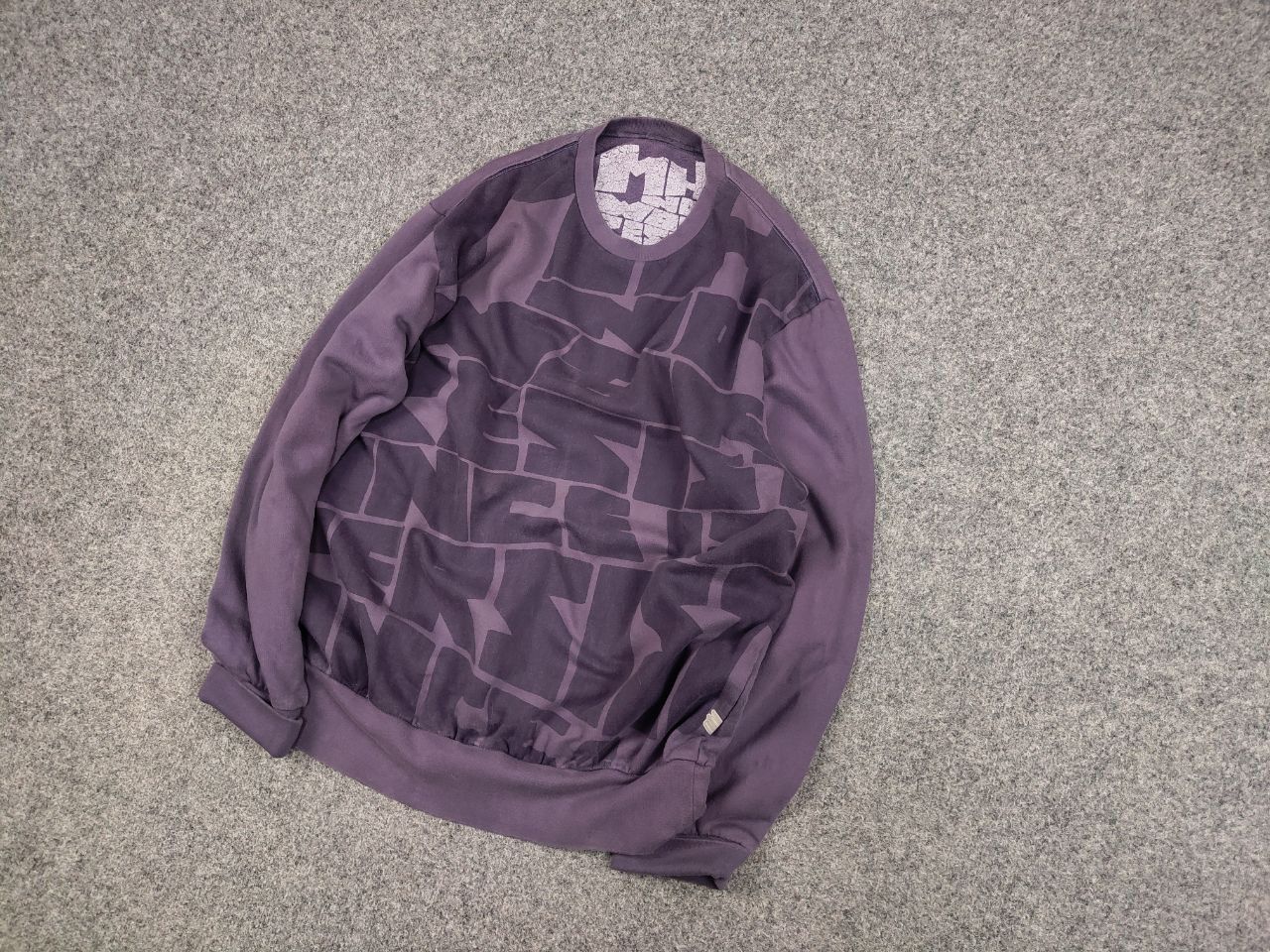 Maharishi Vintage Maharishi Mhi Not War art Logo Purple Sweatshirt Size US XL / EU 56 / 4 - 3 Thumbnail
