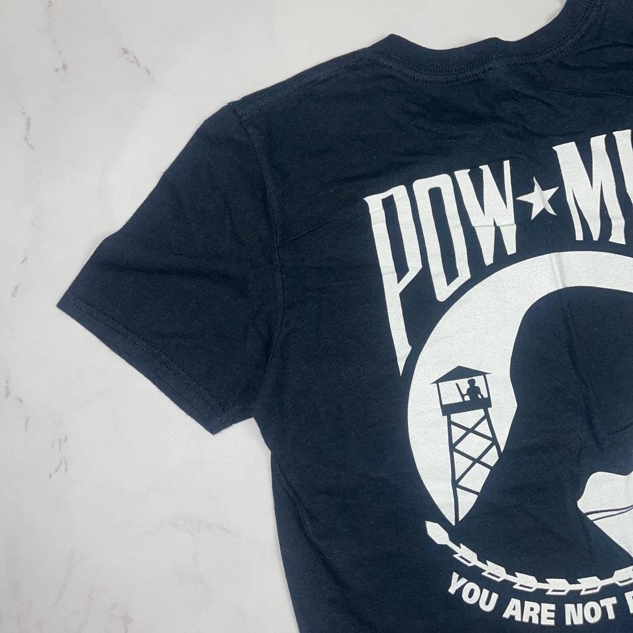 Vintage Vintage 80s POW MIA Vietnam War T-Shirt Size S Size US S / EU 44-46 / 1 - 10 Thumbnail