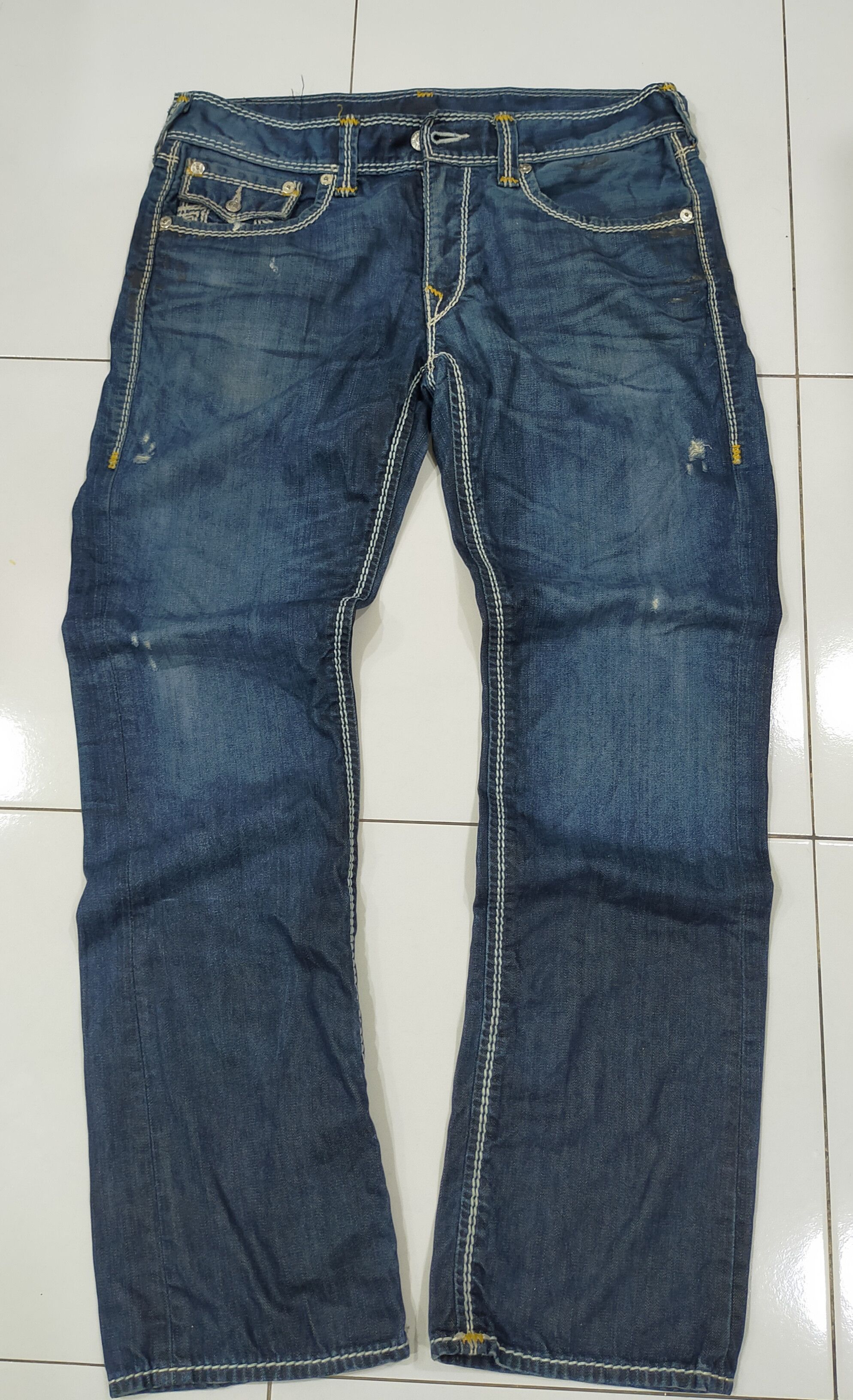 Japanese Brand × True Religion 🔥TRUE RELIGON DENIM JEANS Size US 37 - 2 Thumbnail