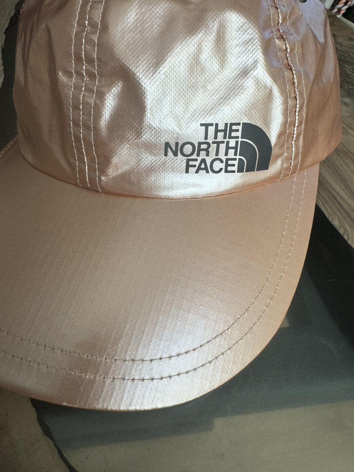 Supreme × The North Face SS18 Supreme®/The North Face® Metallic 6-Panel Hat Rose Gold Size ONE SIZE - 5 Thumbnail