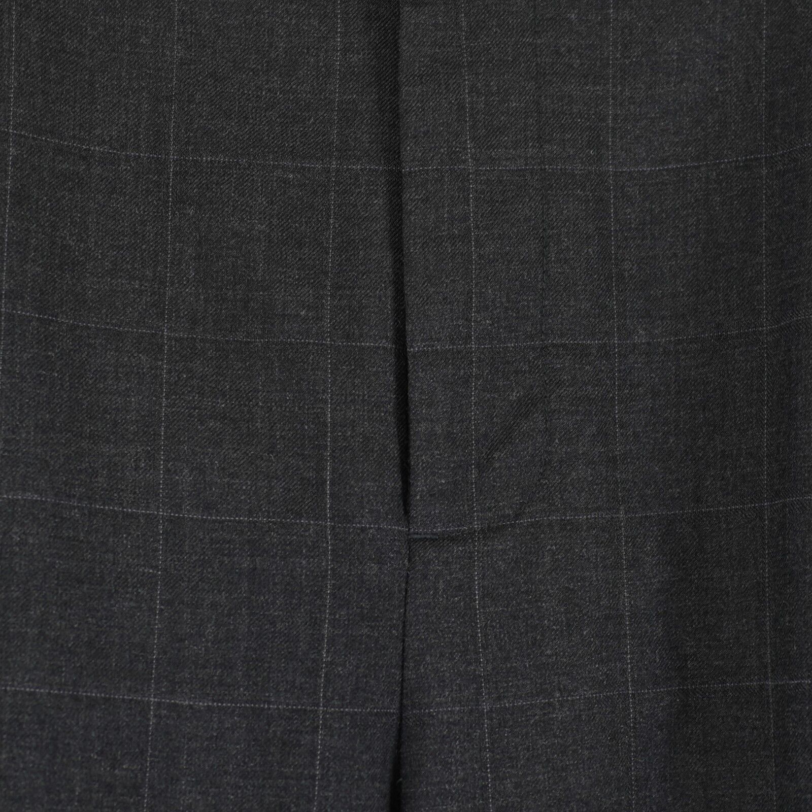 Nautica Nautica Rigger Classic Fit Wool Gray Windowpane Dress Pants Size 36R - 3 Thumbnail