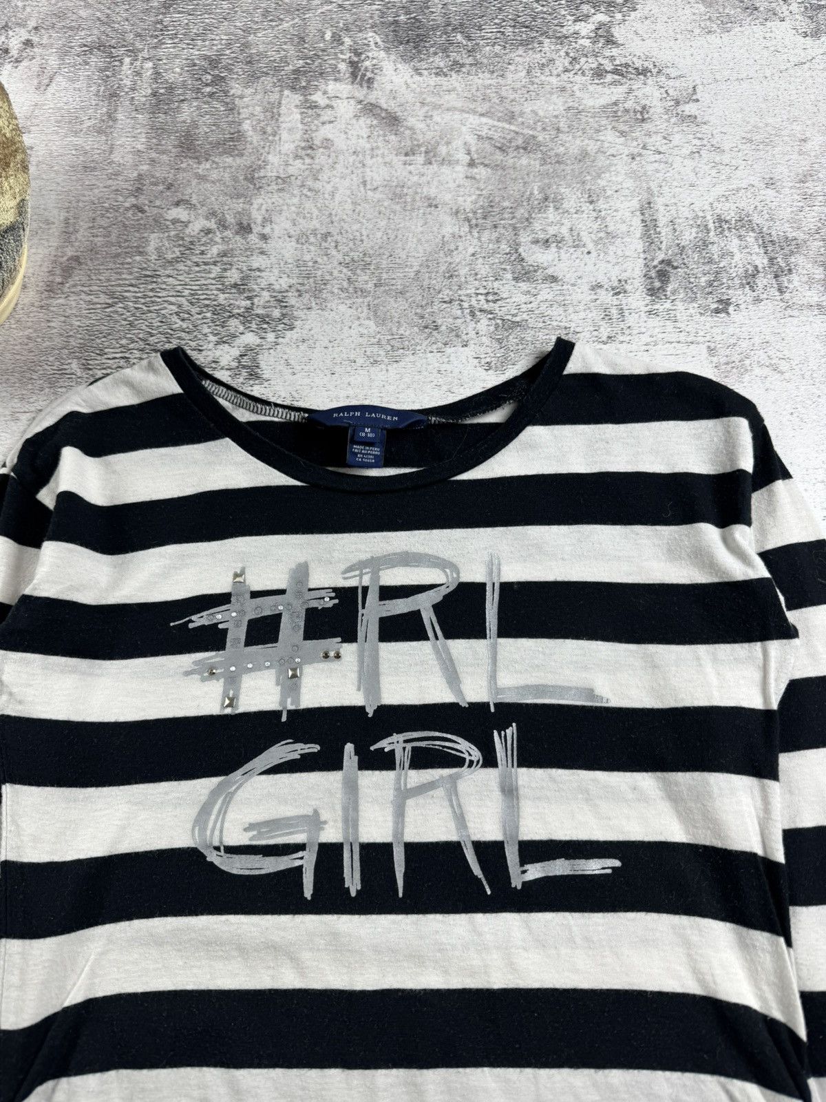 Ralph Lauren Polo Ralph Lauren Striped Longsleeve Pullover Sweatshirt Size S / US 4 / IT 40 - 7 Thumbnail