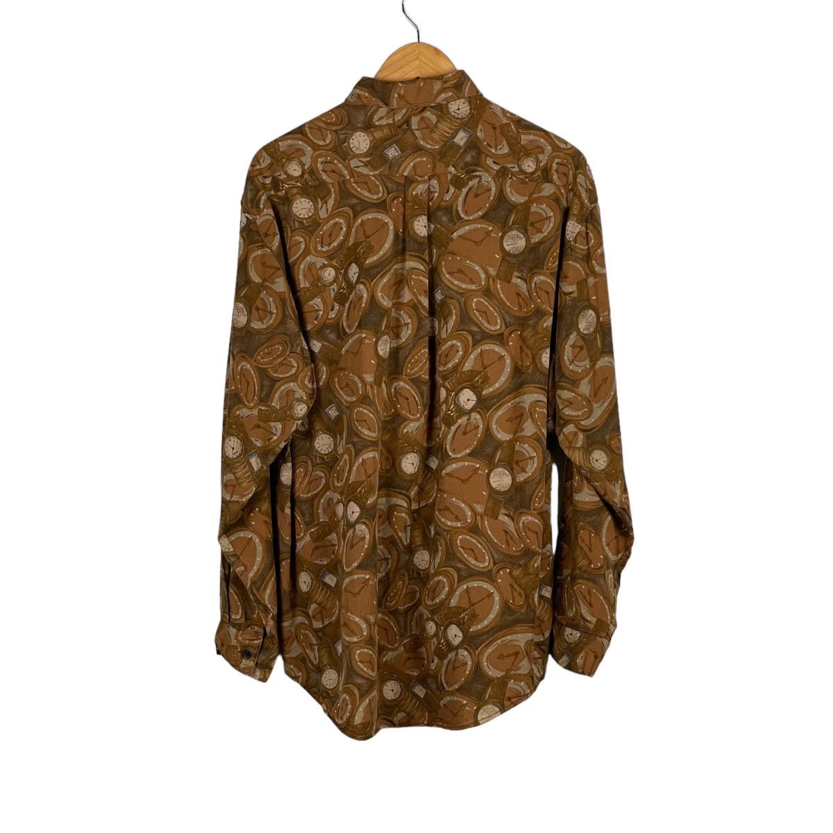 Mila Schon Vintage Schon AOP Clocks Long Sleeve Shirt Size US M / EU 48-50 / 2 - 12 Thumbnail