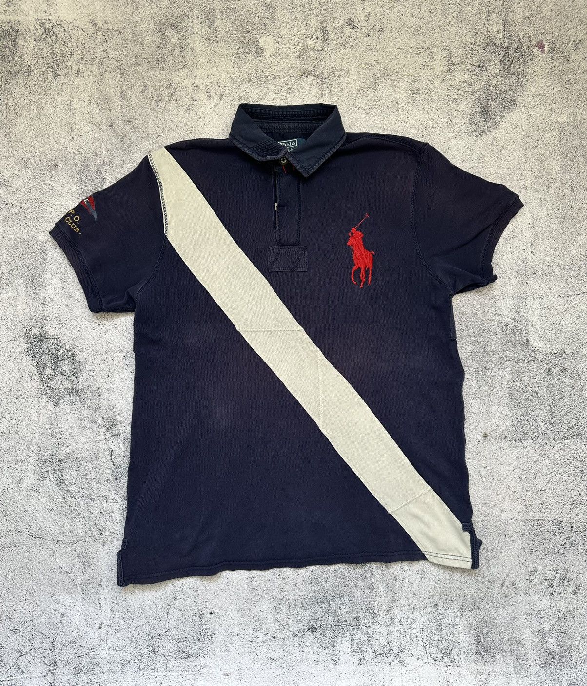Polo Ralph Lauren Vintage Polo Ralph Lauren Polos Yacht Club Flag Logo Y2K Size US XL / EU 56 / 4 - 1 Thumbnail